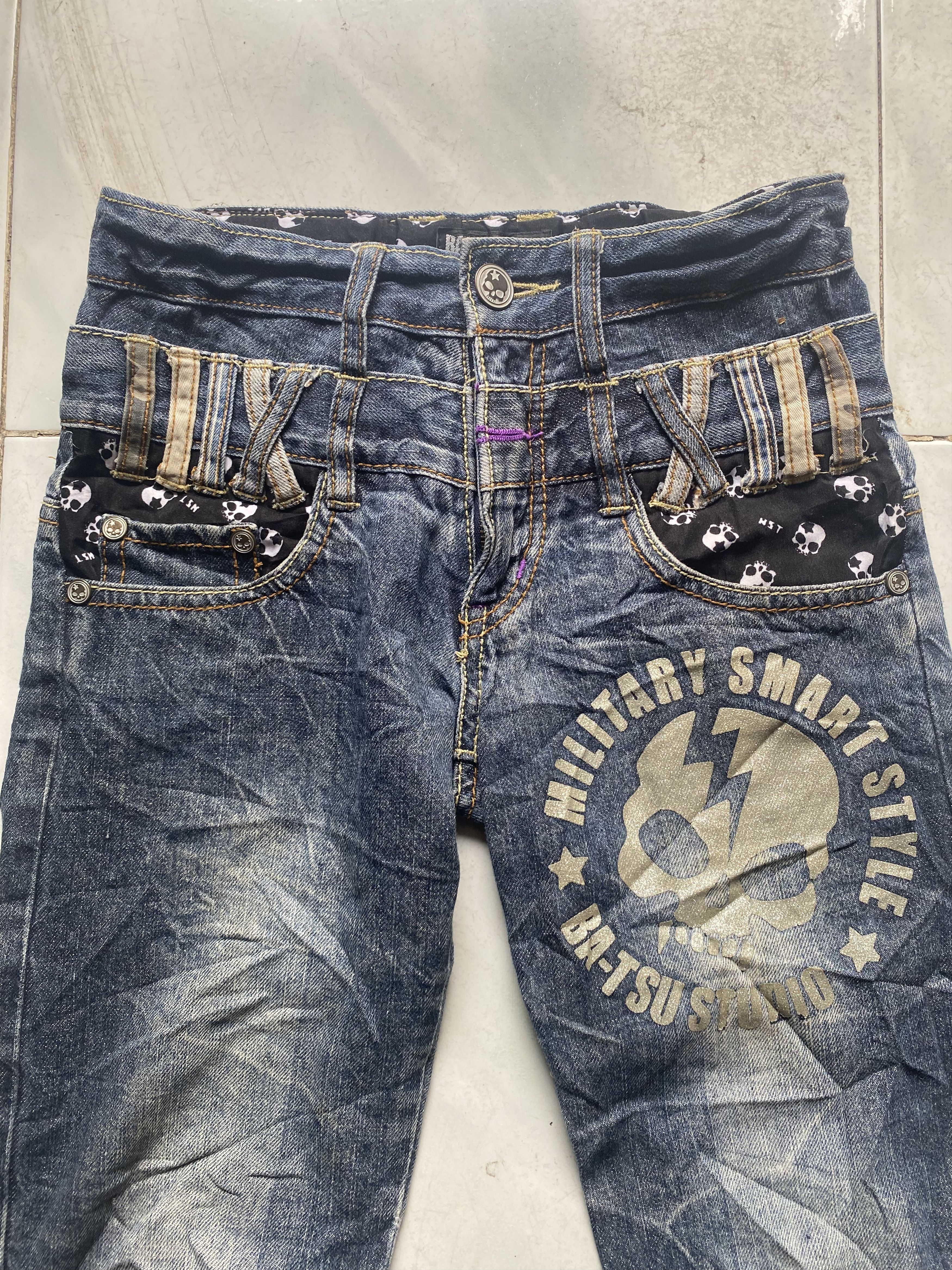 If Six Was Nine × Japanese Brand Ba-tsu Studio Double Waist Size US 28 / EU 44 - 3 Thumbnail