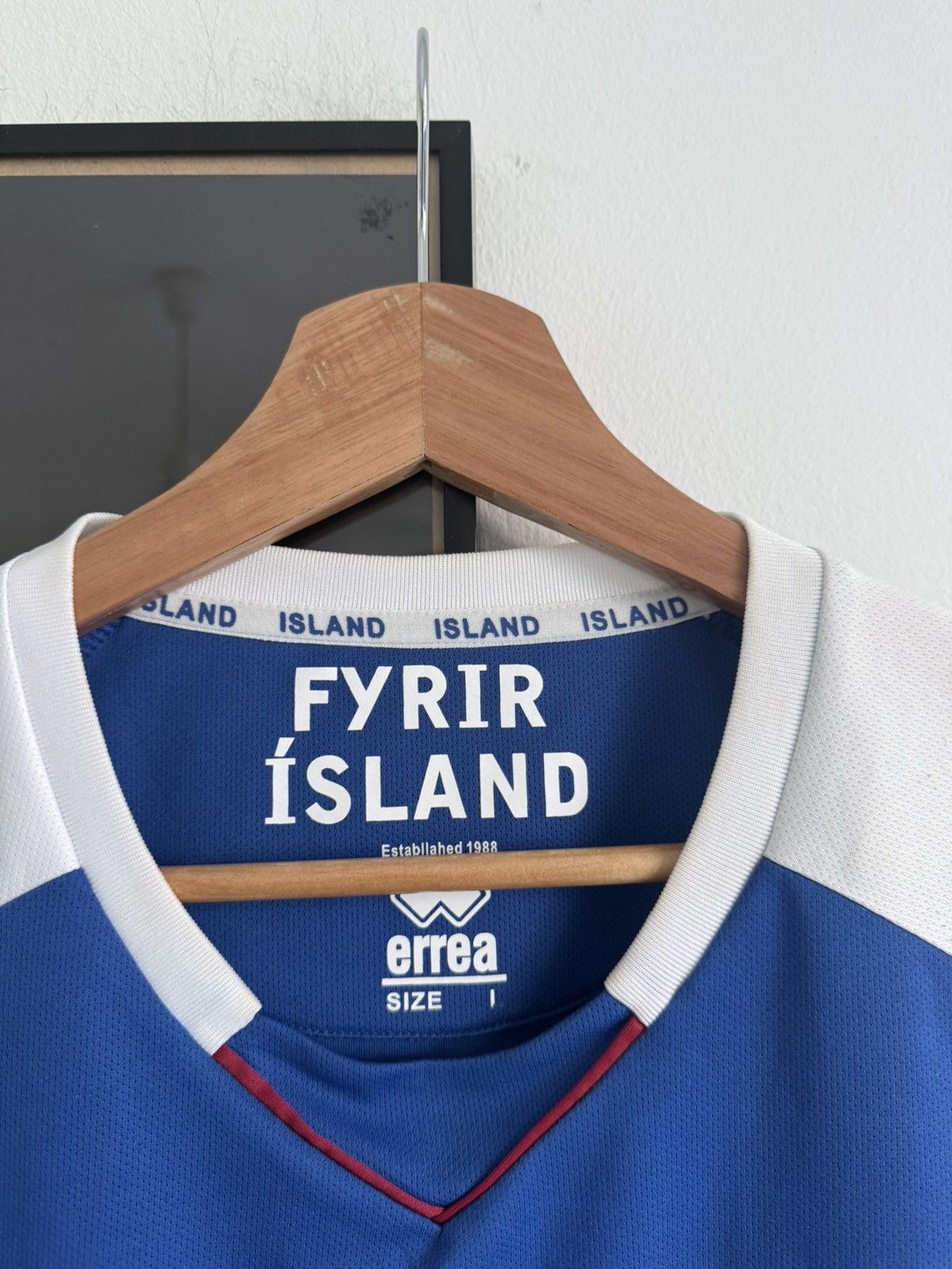 Errea Errea Iceland KSI Football Jersey Size US L / EU 52-54 / 3 - 3 Thumbnail