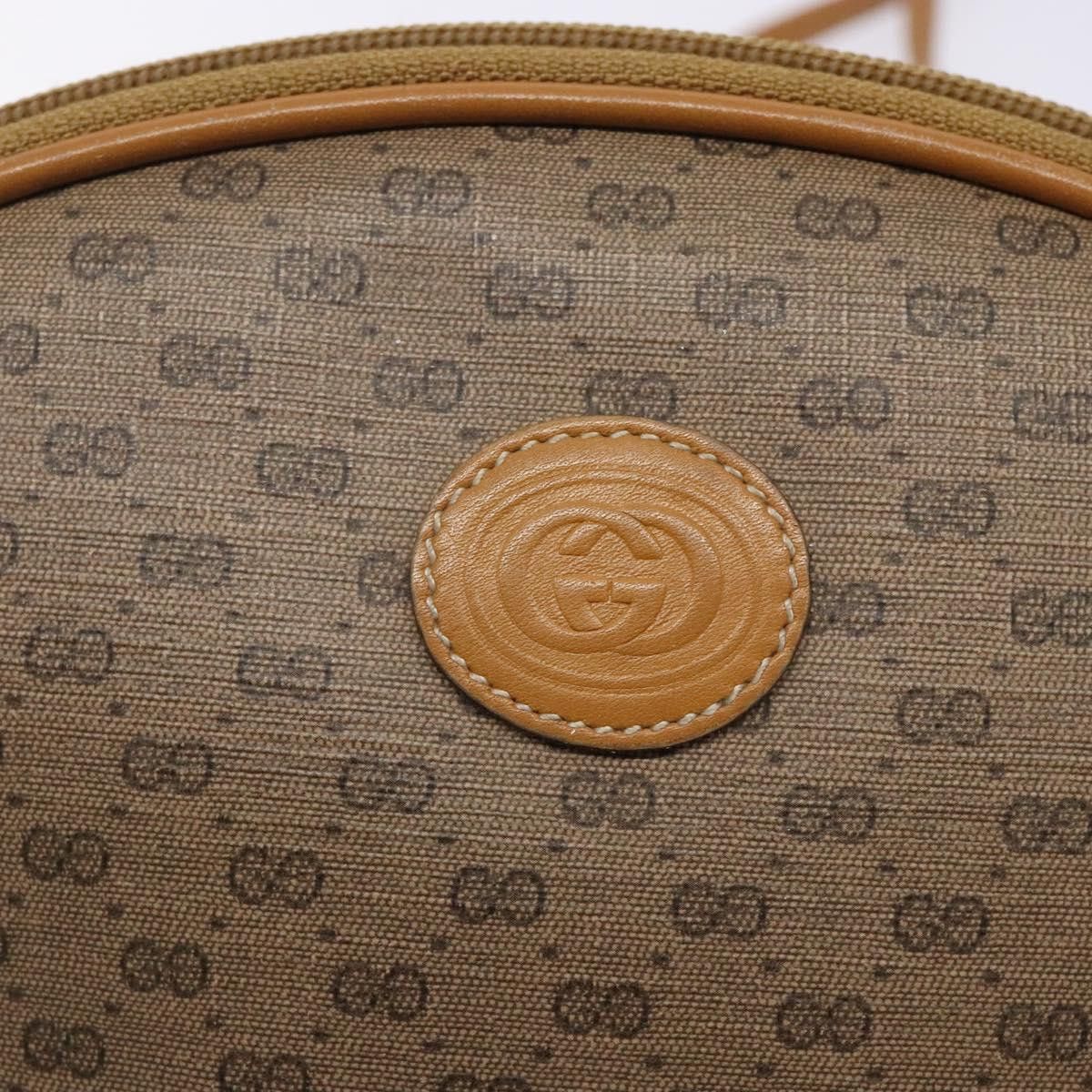 Gucci GUCCI Micro GG Supreme Shoulder Bag Pvc Beige Gold 007 084 Size ONE SIZE - 14 Thumbnail