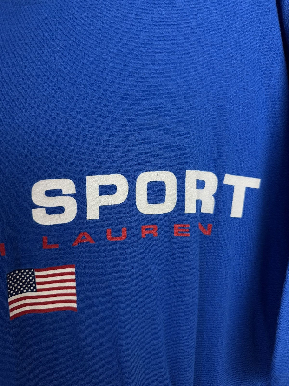 Polo Ralph Lauren × Ralph Lauren Polo Sport Ralph Lauren Big Logo T-Shirt Size US XXL / EU 58 / 5 - 5 Thumbnail