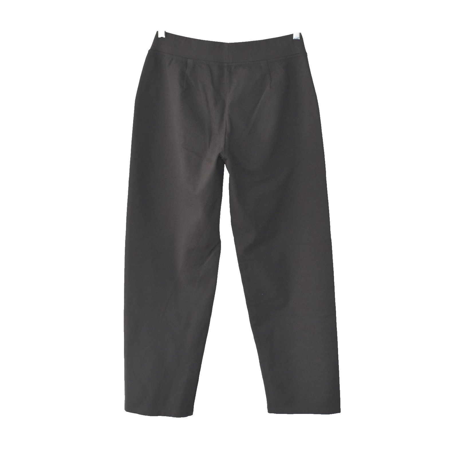 Eileen Fisher EILEEN FISHER Brown Rayon/Nylon Stretch Straight Pants Sz S Size 29" - 2 Thumbnail