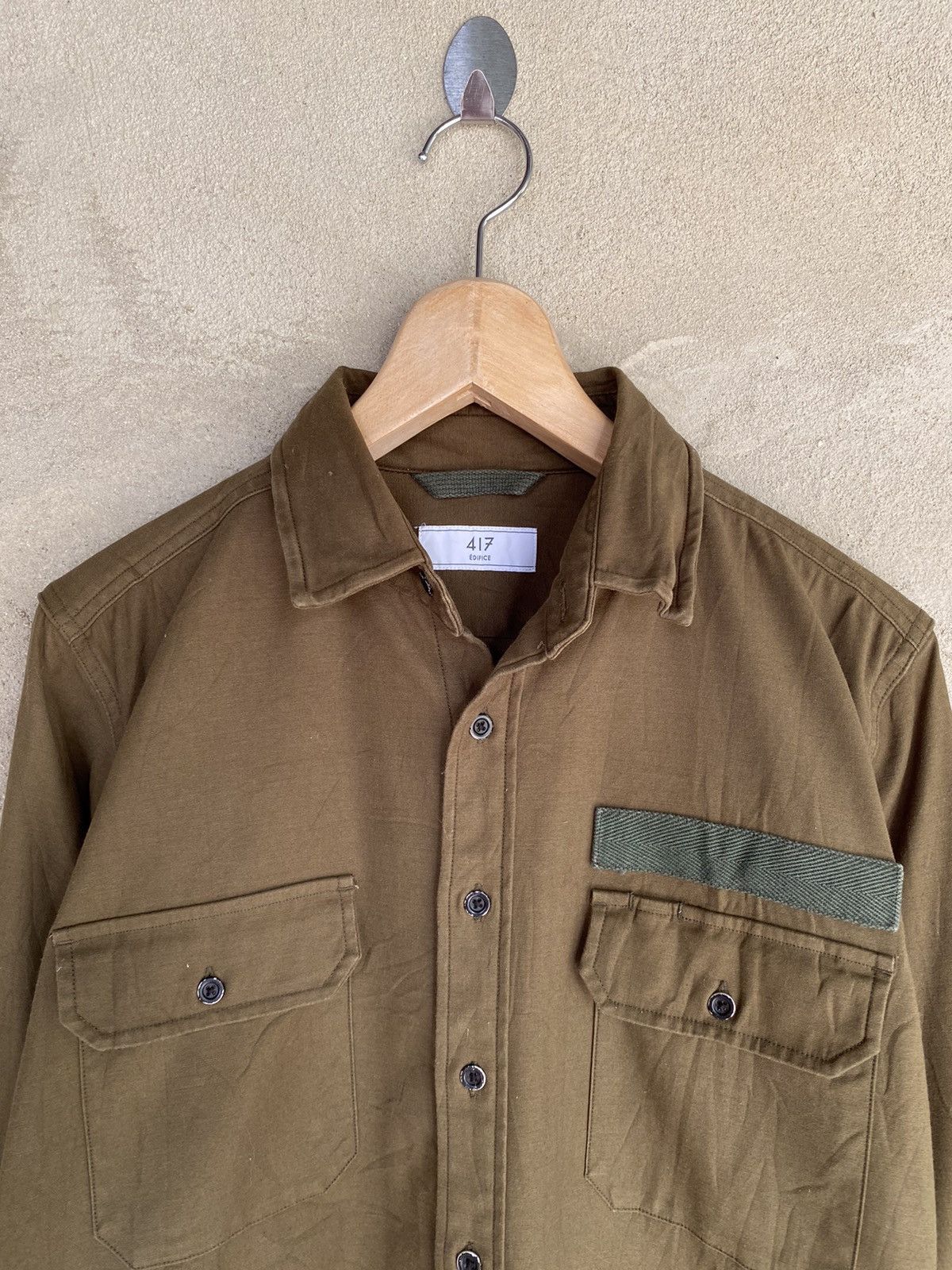 Edifice Japan Japanese Brand Edifice Military Multipocket Shirt Button Up Size US S / EU 44-46 / 1 - 3 Thumbnail