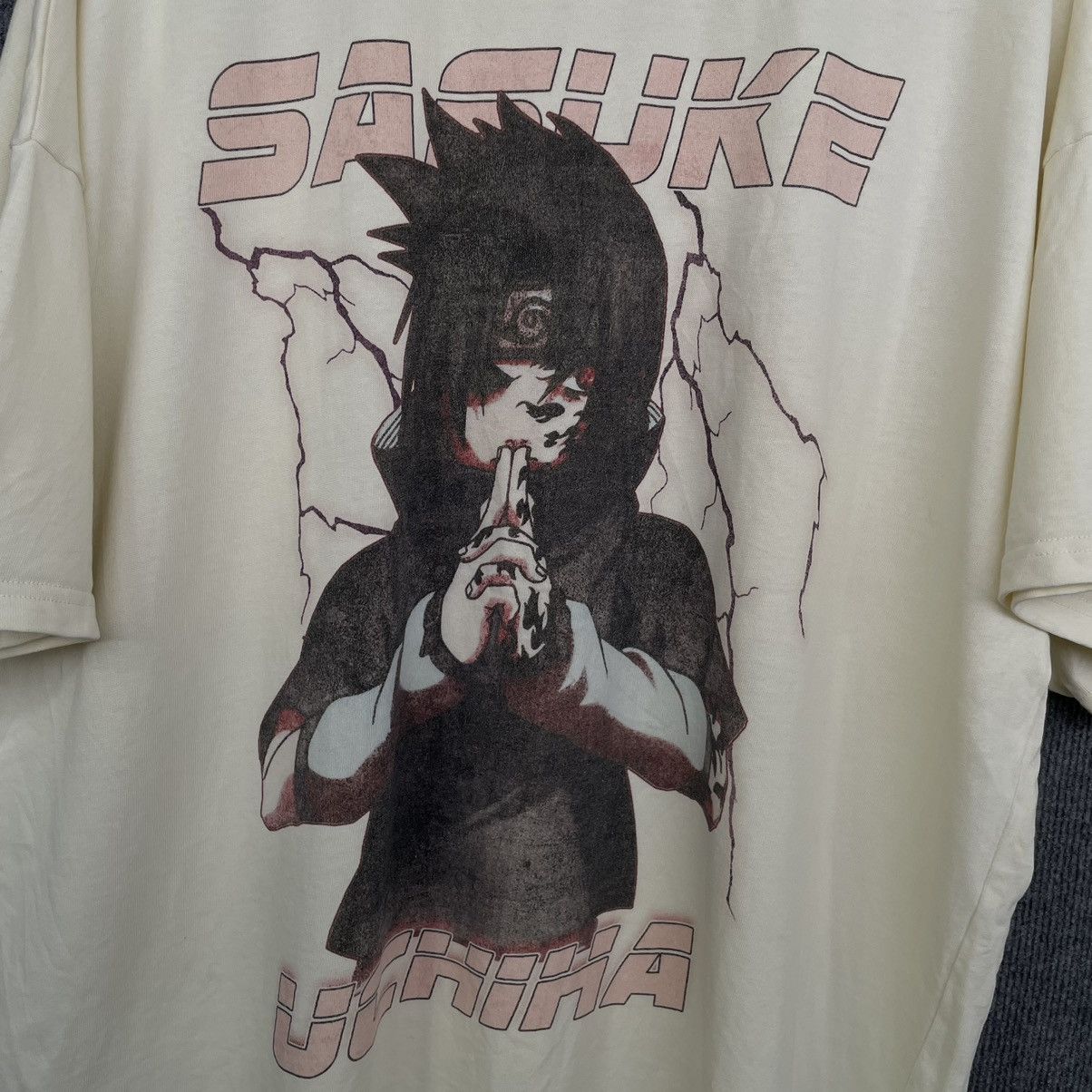 Anime × Japanese Brand × Vintage Vintage 1999 Sasuke Uchiha Naruto Shippuden Anime Tee Size US XXL / EU 58 / 5 - 2 Thumbnail
