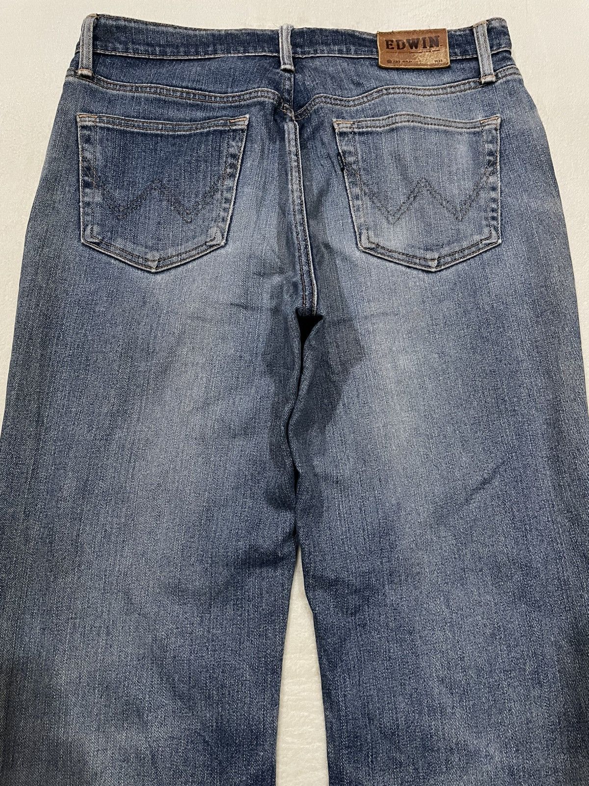 Edwin Vintage Edwin International Basic Distressed Mudwash Jeans Size US 34 / EU 50 - 11 Thumbnail