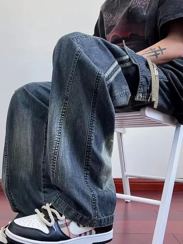 Jean Kawashima x Miyu Washing Jean Flap Pockets Cargo Pant Size US 29 - 4 Thumbnail