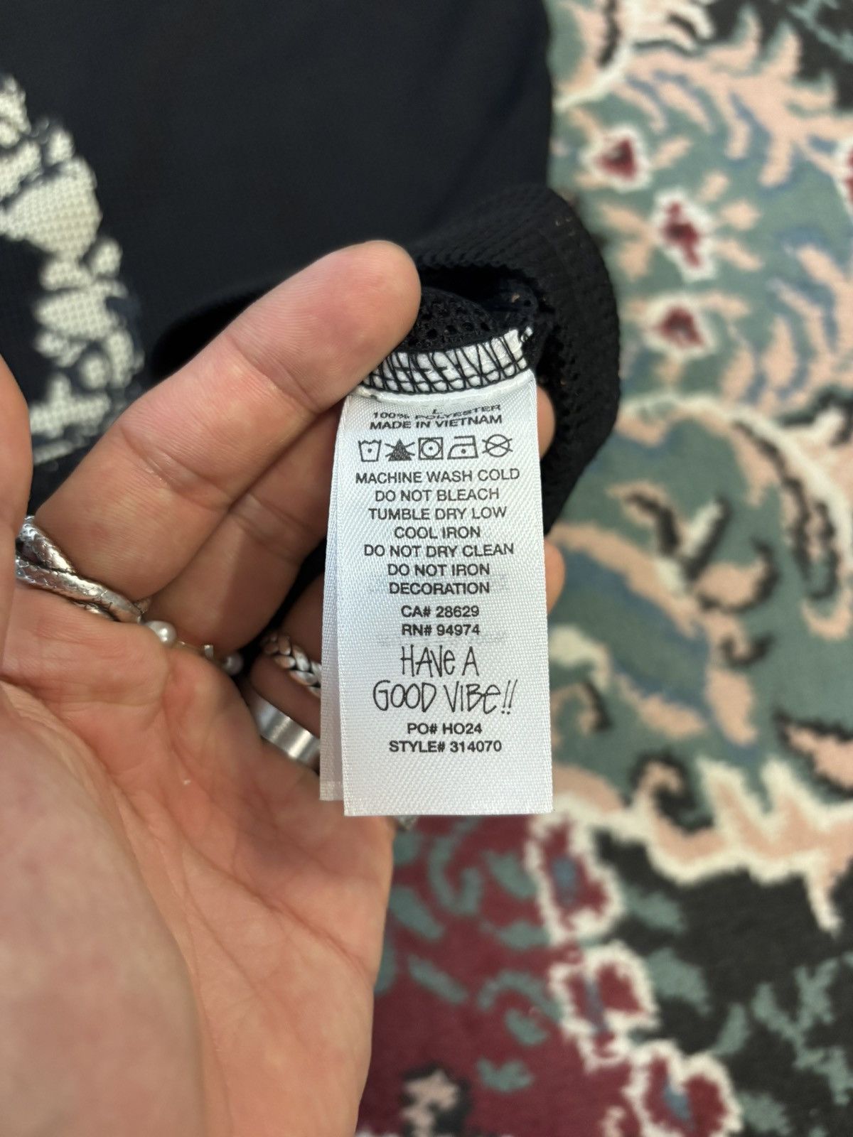 Stussy x Denim Tears Mesh Tank Top