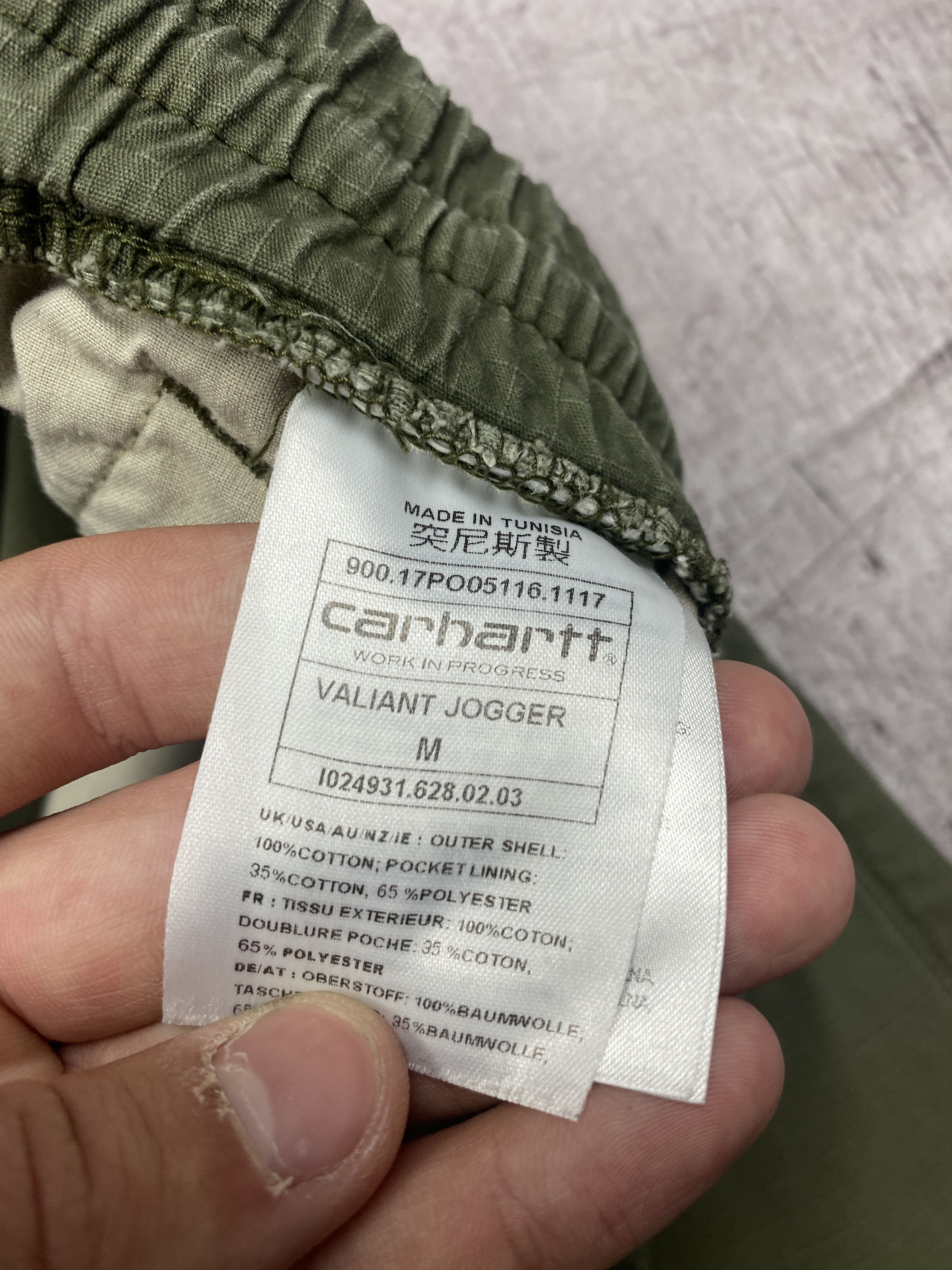 Carhartt × Carhartt Wip Carhartt Wip Valiant Jogger Pants Size US 32 / EU 48 - 7 Thumbnail