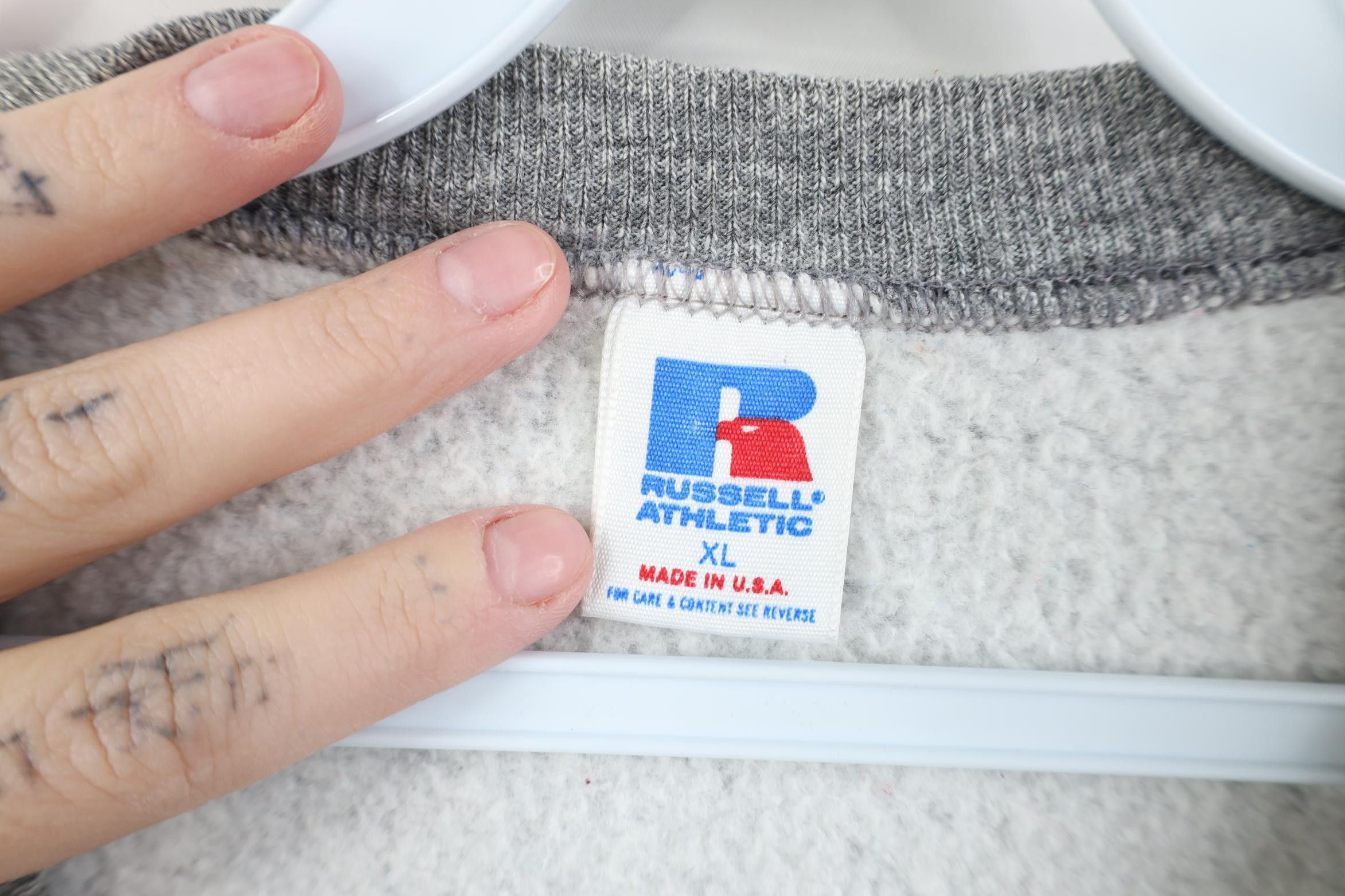 Russell Athletic Vintage 80s Russell Athletic Excuse Crewneck Sweatshirt USA Size US XL / EU 56 / 4 - 6 Thumbnail