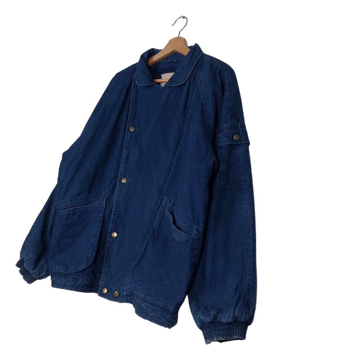 Issey Miyake 🔥Vintage Bomber Denim Jacket North Bound Japan Made Size US M / EU 48-50 / 2 - 2 Thumbnail