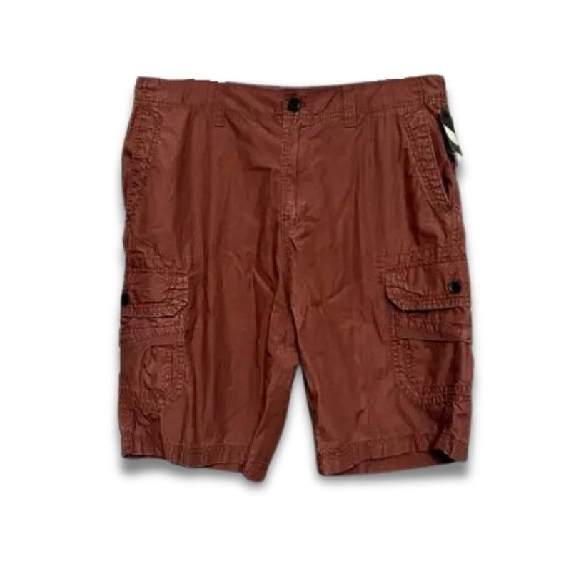 Other Union Cargo Shorts Knee Length Belt Loops Zipper Red 40R NWT Size US 40 / EU 56 - 1 Thumbnail