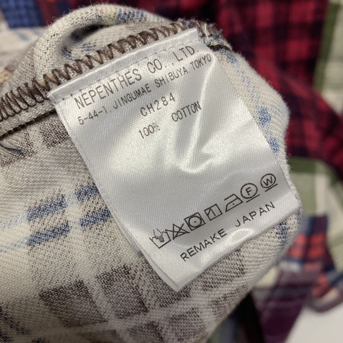Needles Needles Rebuild 7 Cut Oversized Flannel Shirt Size US S / EU 44-46 / 1 - 9 Thumbnail