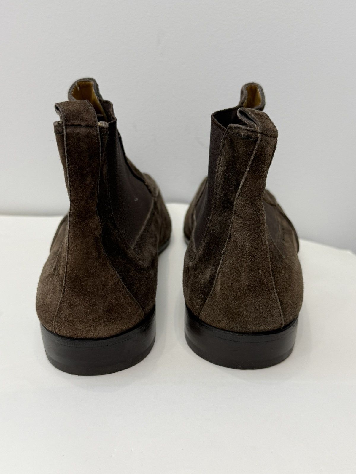Yves Saint Laurent Yves Saint Laurent Rive Gauche Suede Boots Size US 9 / EU 42 - 4 Thumbnail