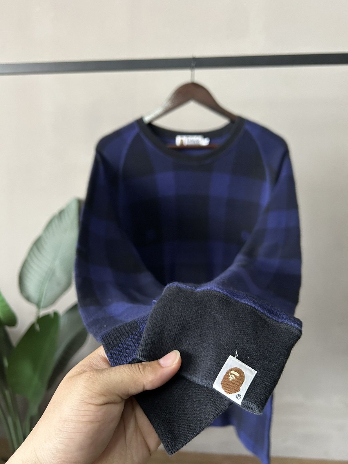 Bape Bape Japan Monogram Long Sleeve Size US XL / EU 56 / 4 - 4 Thumbnail