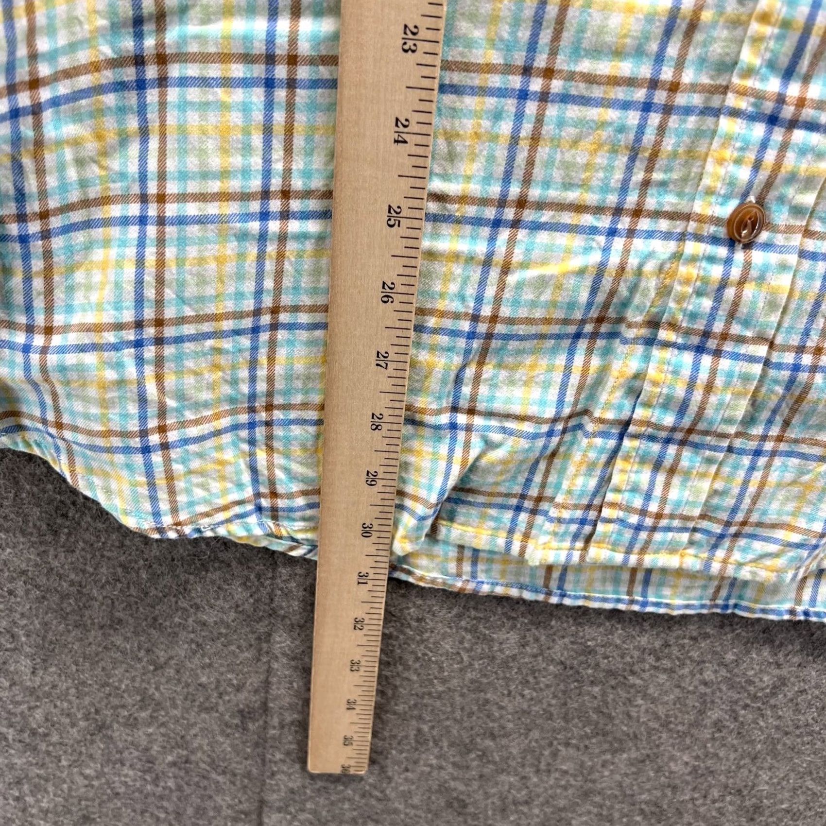 Orvis Orvis Shirt Men Large Adult Green Plaid Cotton Button-Down Vintage? No (reworded per data) Size US L / EU 52-54 / 3 - 7 Thumbnail