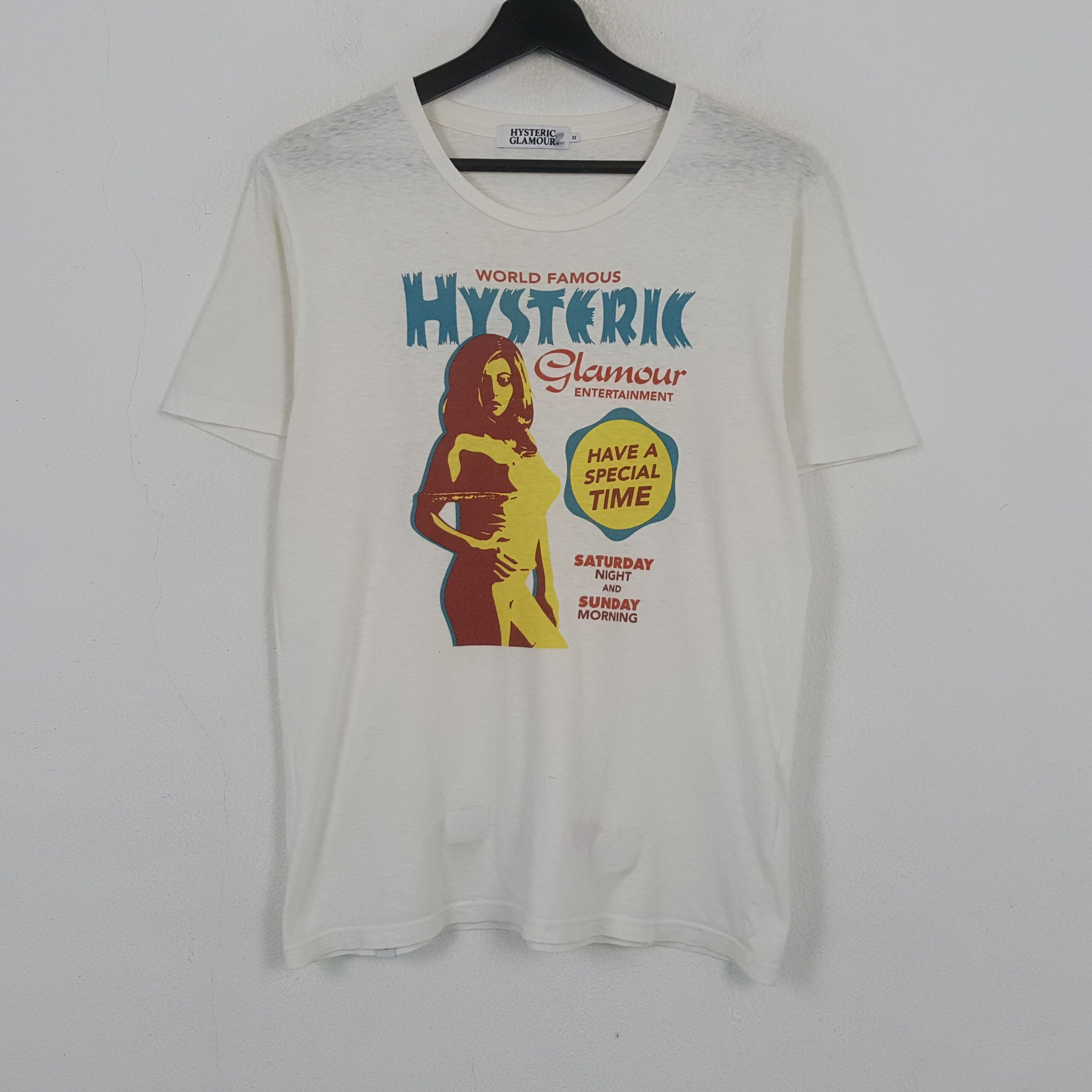 Hysteric Glamour Hysteric Glamour Japanese Brand Tshirt RR8 Size US M / EU 48-50 / 2 - 1 Thumbnail