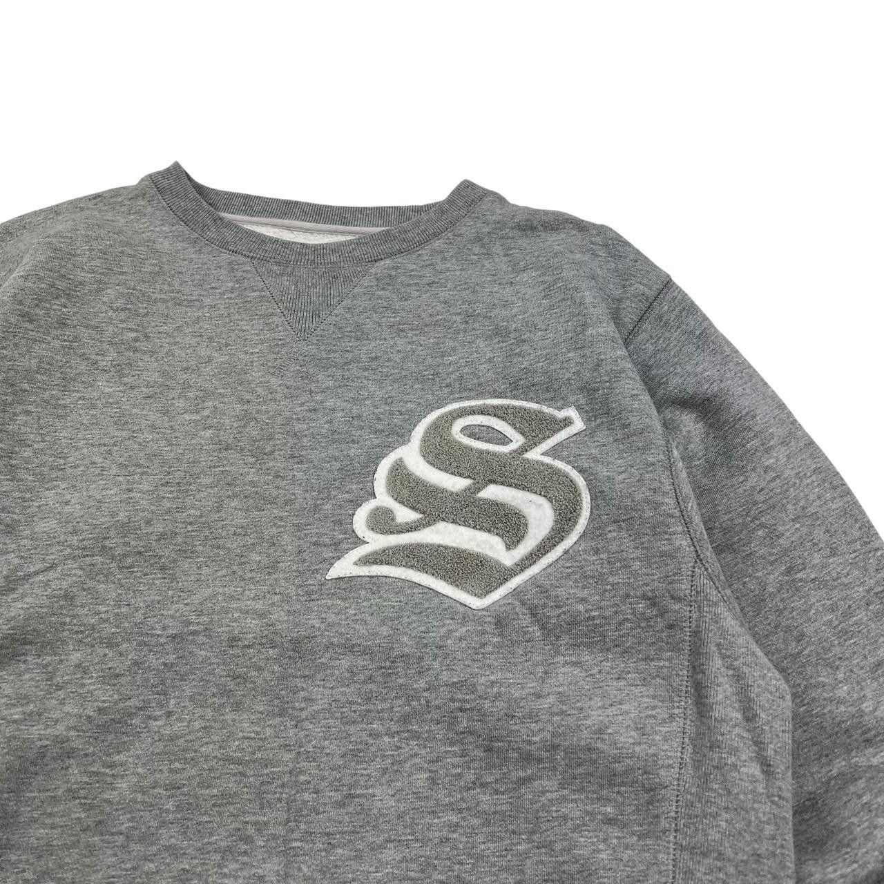 Stussy Vintage Stussy Chenille Logo Sweatshirt - Medium Size US M / EU 48-50 / 2 - 2 Thumbnail