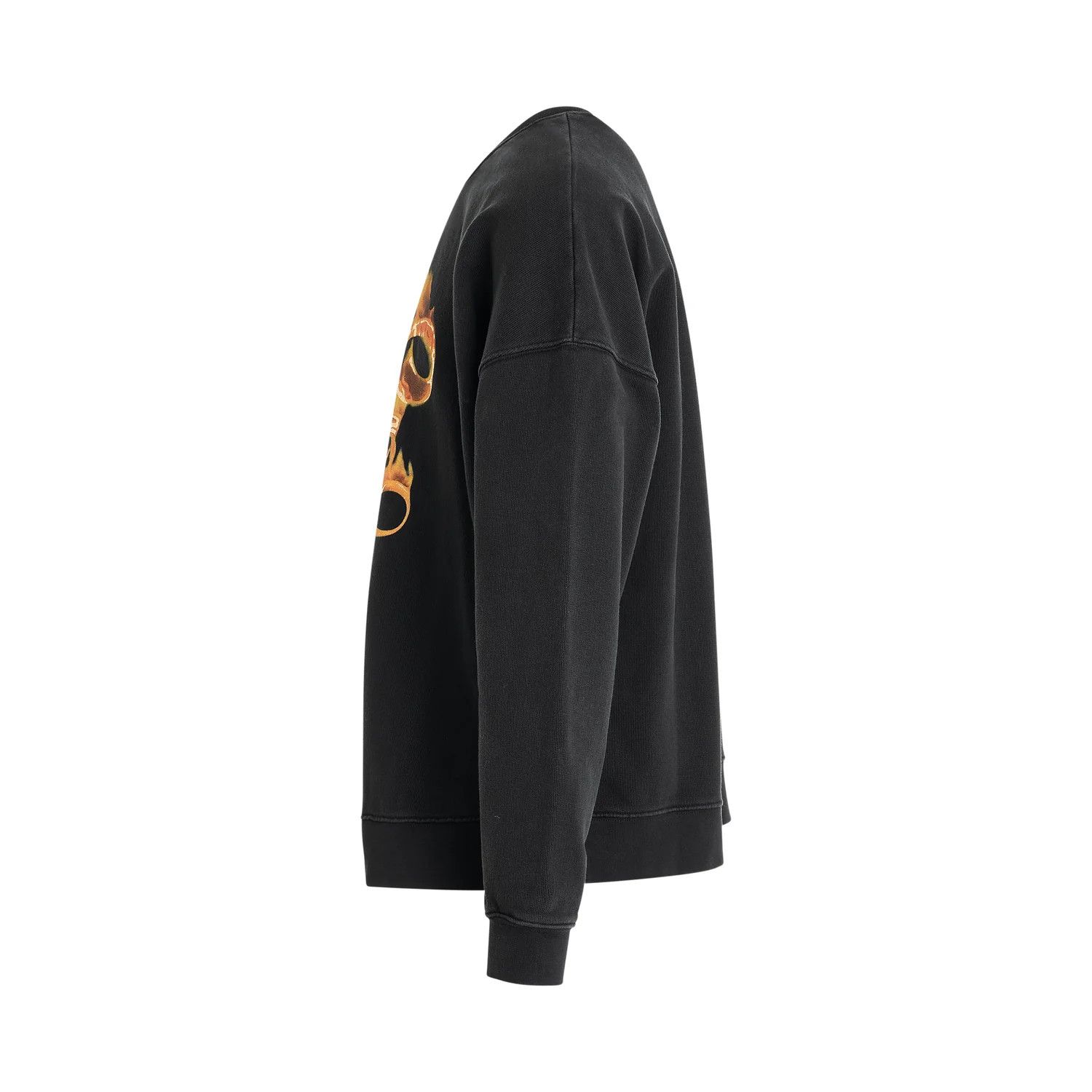 Palm Angels o1mris0824 Sweatshirt in Black & Gold Size US XL / EU 56 / 4 - 3 Thumbnail