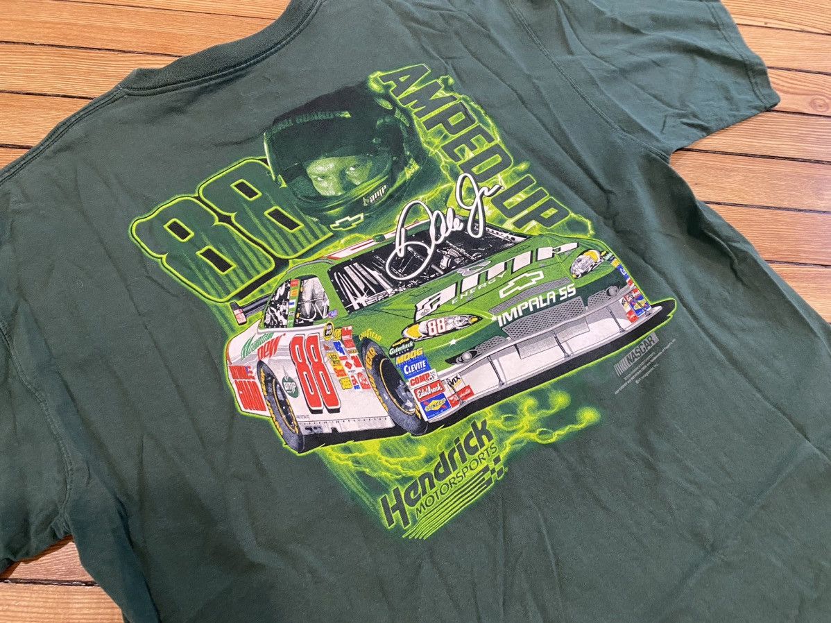 Chase Authentics × NASCAR × Vintage Vintage Dale Earnhardt Jr Tshirt XL/xxl Size US XL / EU 56 / 4 - 4 Thumbnail