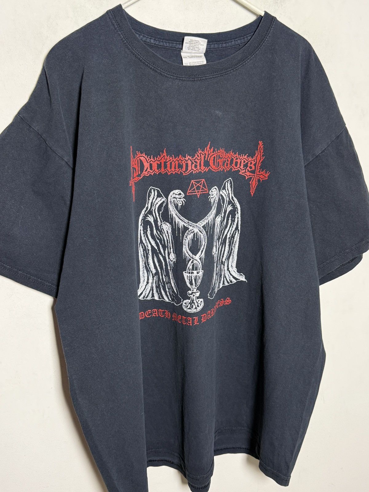 Band Tees Nocturnal Graves “Death Metal Darkness” 2009 band tee Size US XL / EU 56 / 4 - 3 Thumbnail