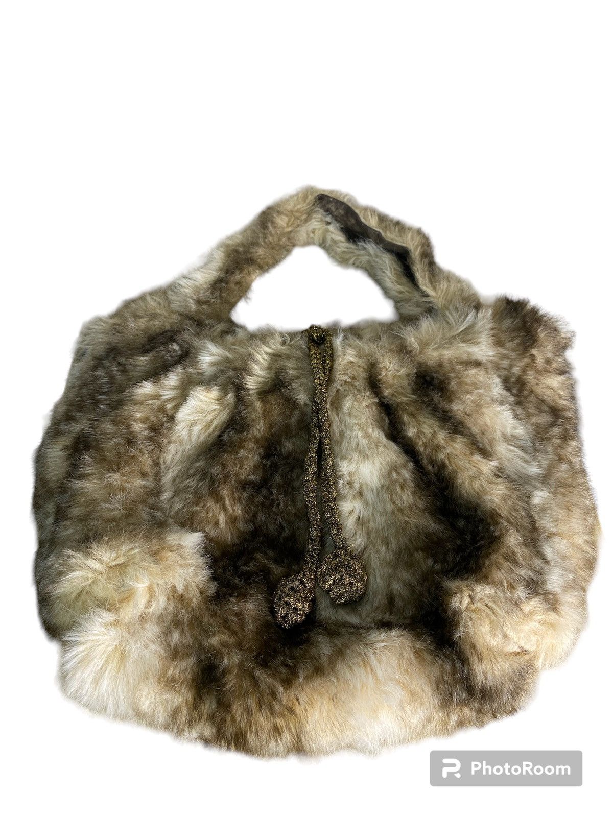 Issey Miyake × Tsumori Chisato Vintage TSUMORI CHISATO FUR RABBIT CARRY BAG Size ONE SIZE - 2 Thumbnail