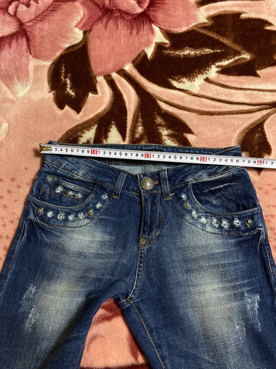 Japanese Brand × Philipp Plein Jeans Dirty Pants faded crash denim thrashed y2k distressed Size US 26 / EU 42 - 11 Thumbnail