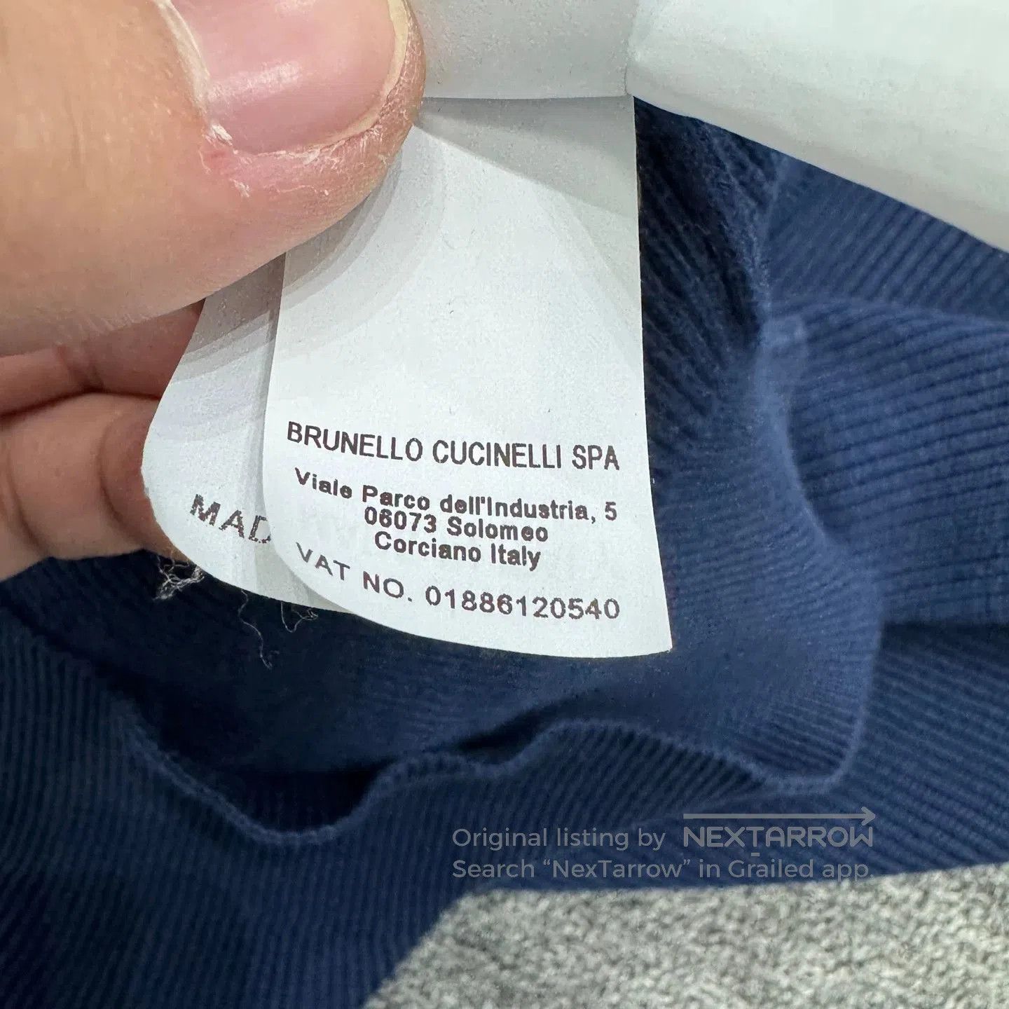 Brunello Cucinelli Brunello Cucinelli Knit Hoodie. Size US XL / EU 56 / 4 - 4 Thumbnail