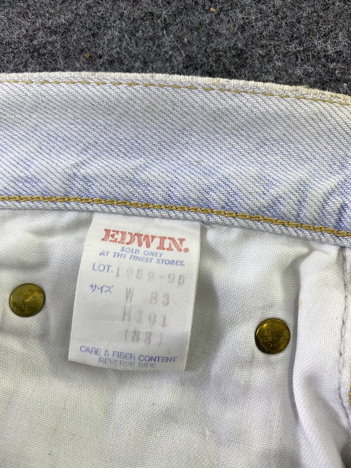 Edwin Edwin Light Blue Denim - J869 Size US 32 / EU 48 - 8 Thumbnail