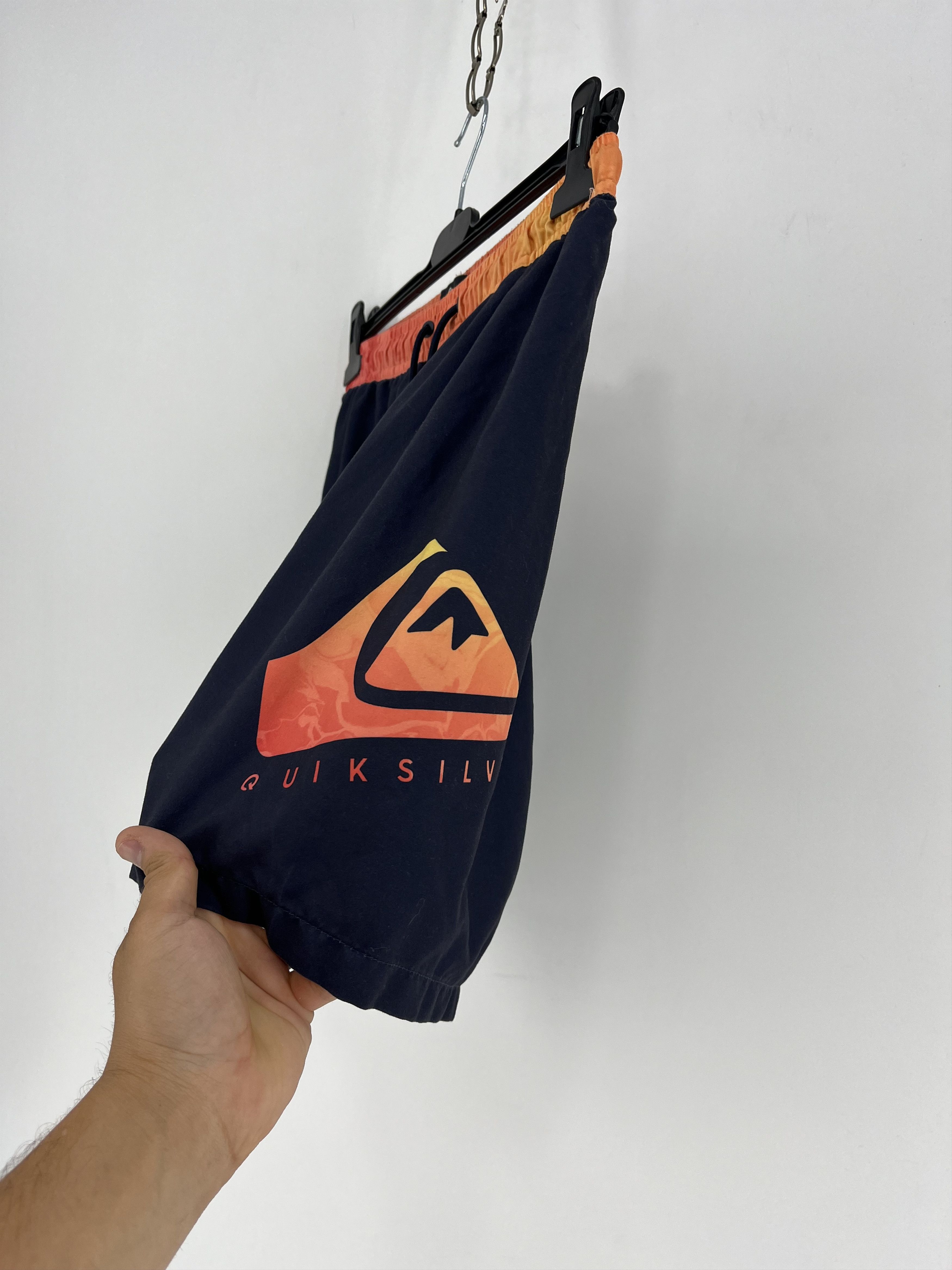 Quiksilver × Vintage Vintage Quiksilver Shorts Big Logo Y2K Style 90s Surfing Size US 30 / EU 46 - 4 Thumbnail
