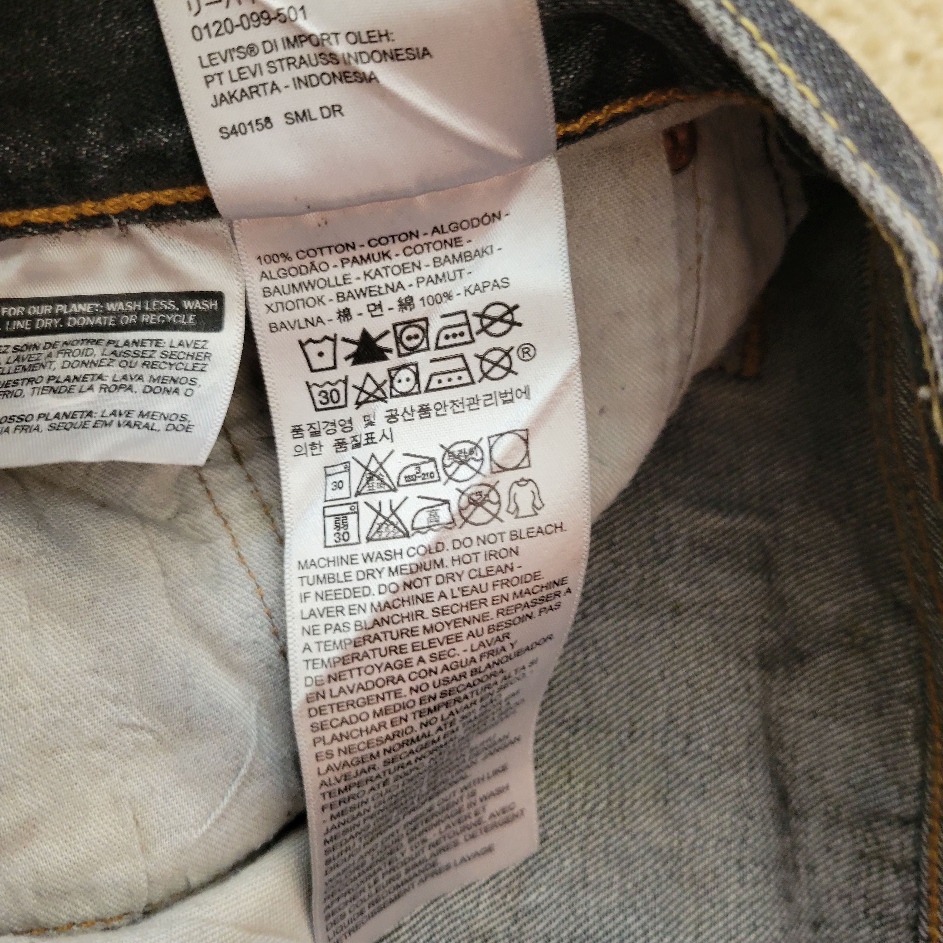 Levi's Levi's 501 Jeans Size 44/32 Men's Excellent Condition Size US 44 / EU 60 - 11 Thumbnail