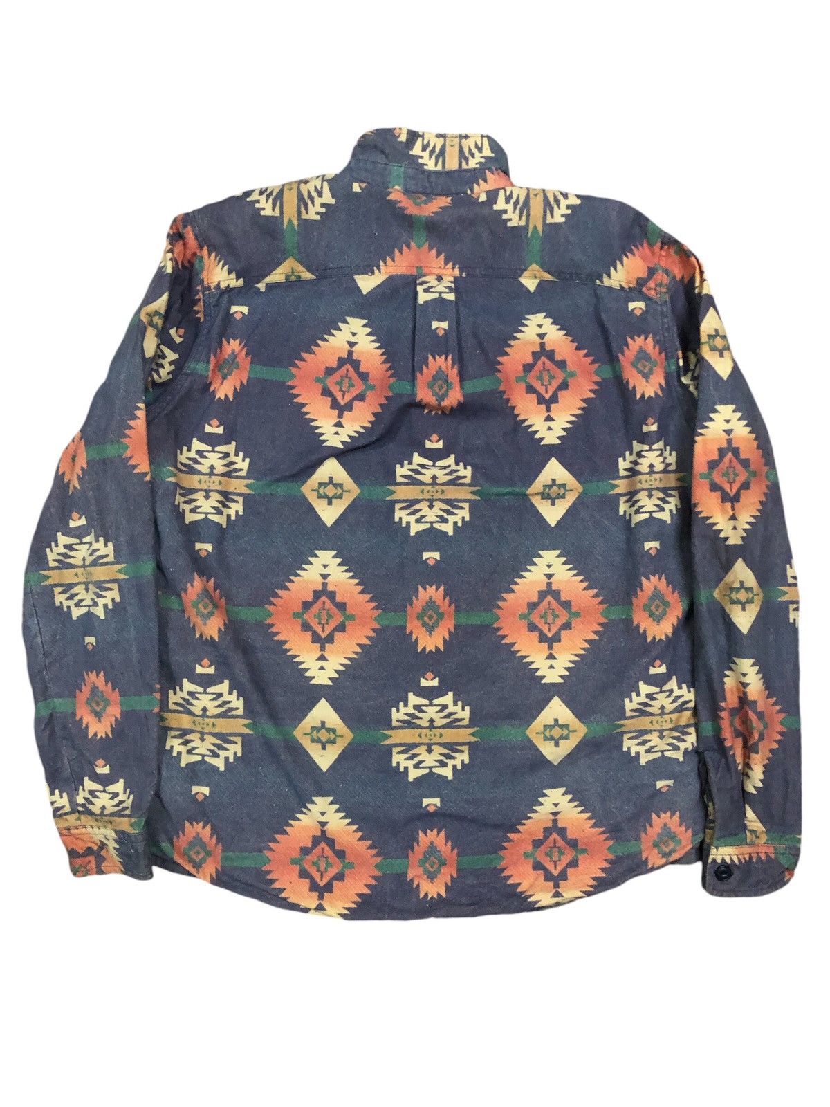 Japanese Brand × Kapital Rosebud Couples Navajo Fleece Lining Button Ups Cozy Jacket Size US M / EU 48-50 / 2 - 2 Thumbnail