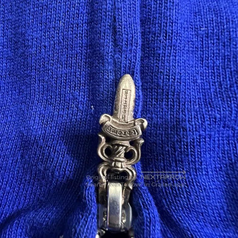 Chrome Hearts CHROME HEARTS Size L Blue sweater Size US L / EU 52-54 / 3 - 7 Thumbnail