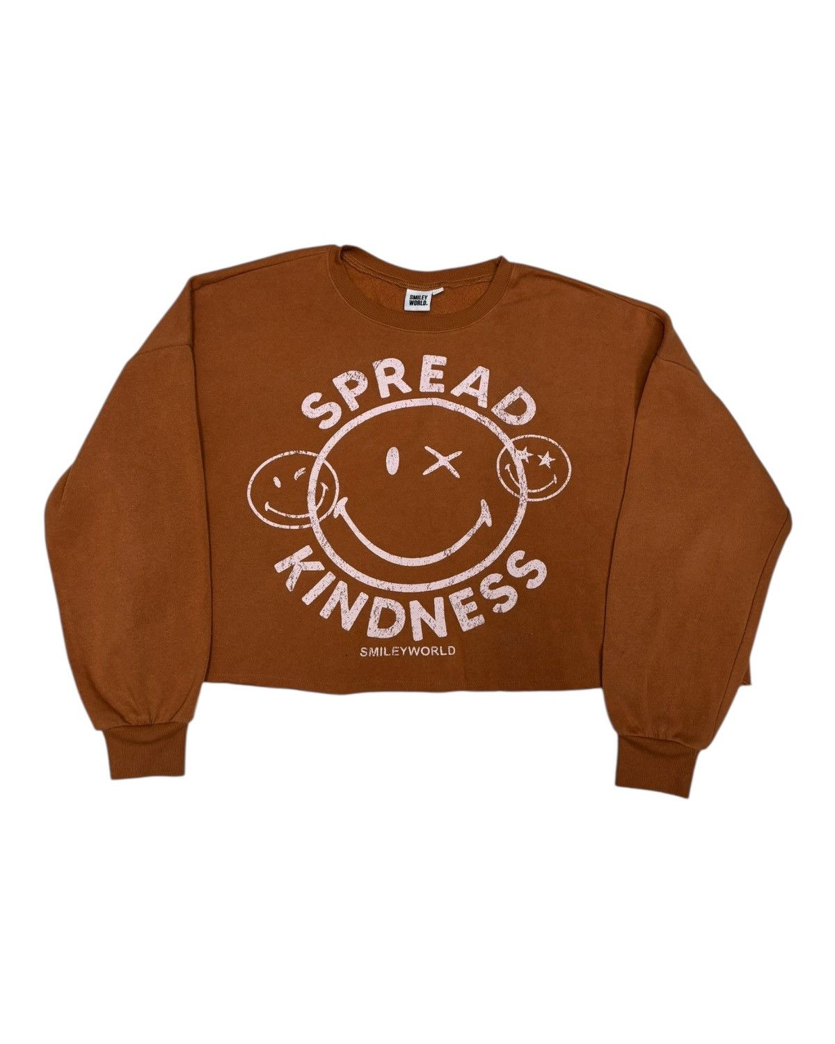 Kapital 🔥VINTAGE CROPPED SWEATSHIRT INSPIRED KAPITAL SMILE Size US XL / EU 56 / 4 - 1 Thumbnail