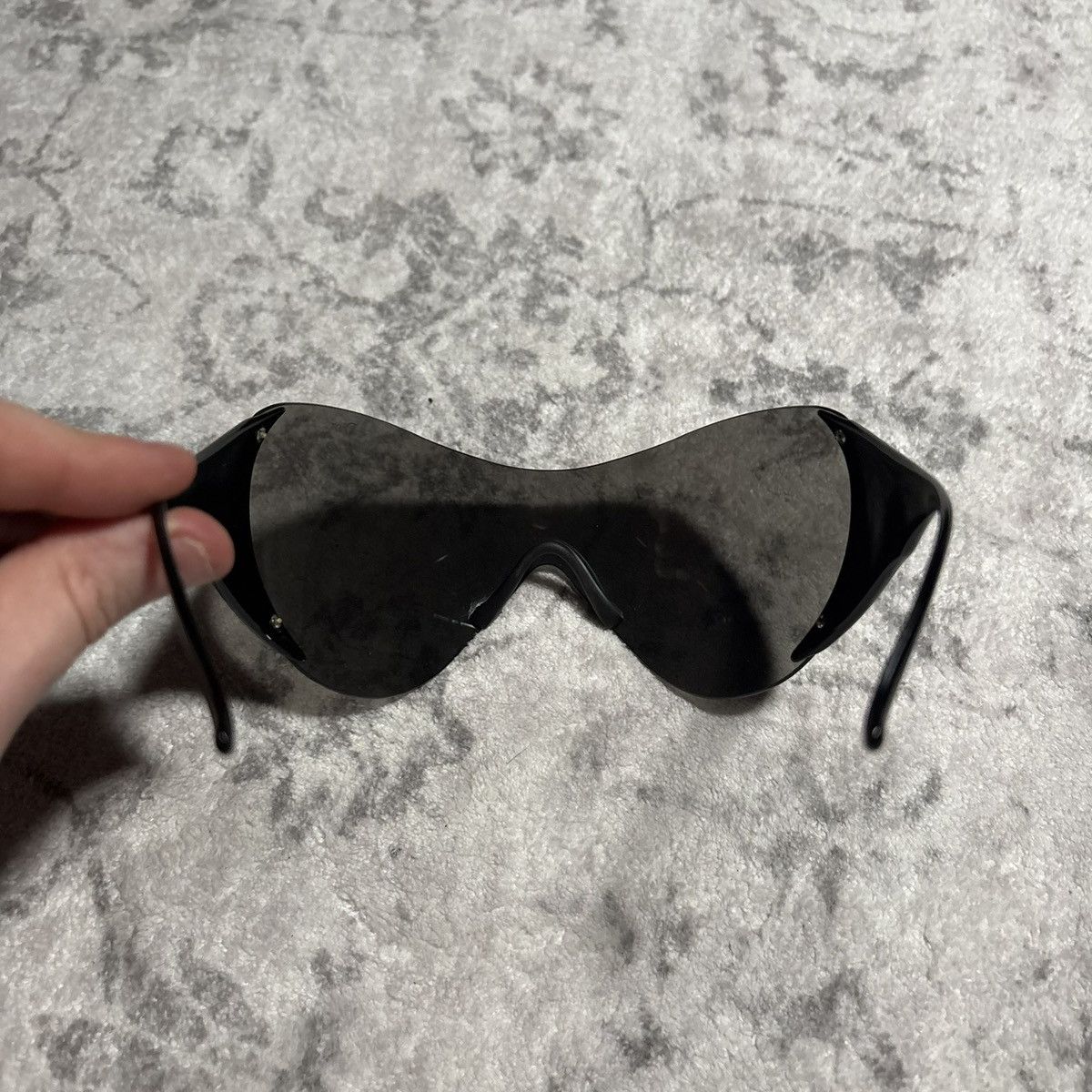 Dior Dior by Galliano 2003 Ski 1 Glasses Black & White Size ONE SIZE - 7 Thumbnail
