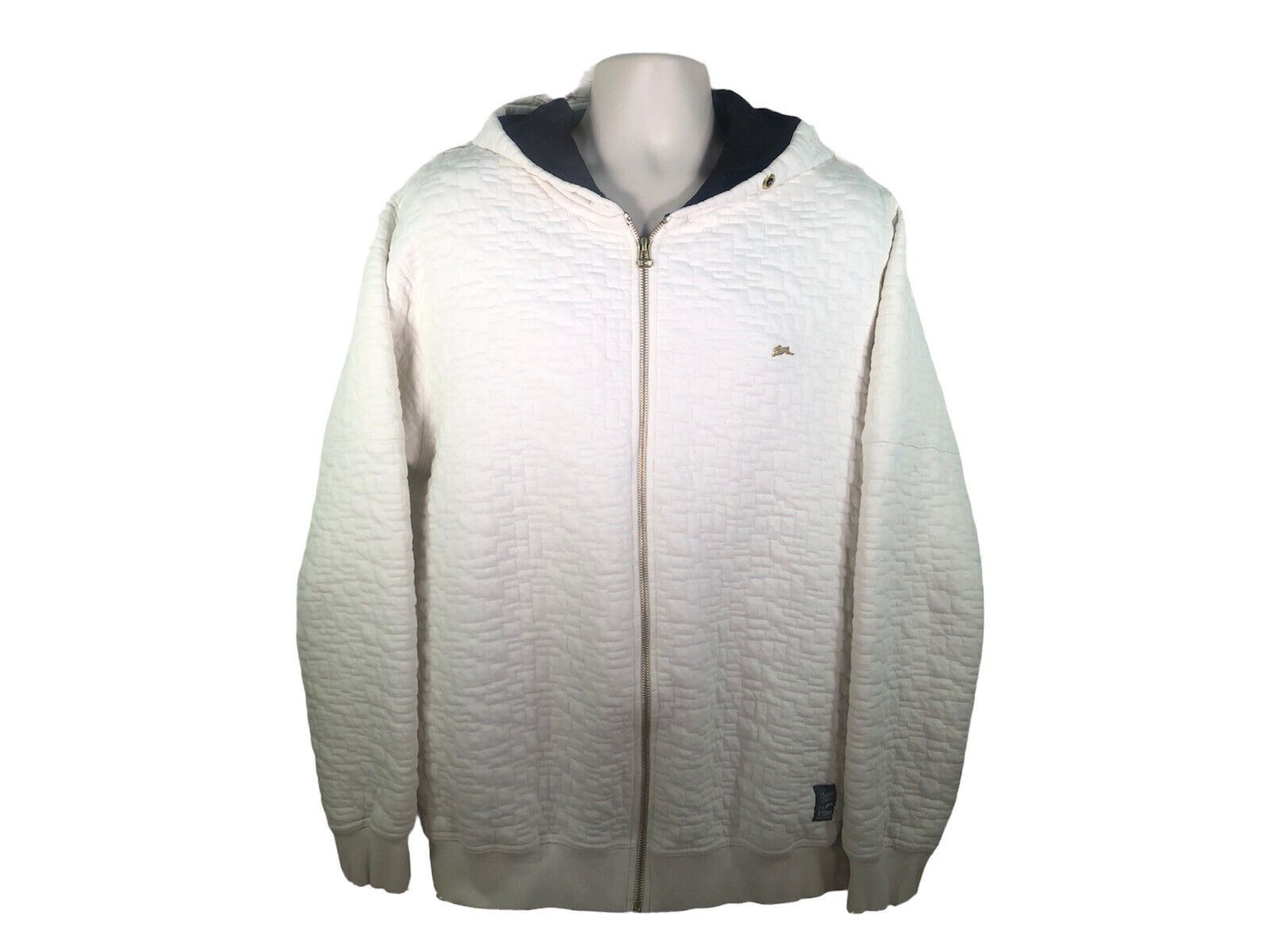 Other A. Tiziano quilted cotton jersey sweatshirt zip hoodie Size US XL / EU 56 / 4 - 1 Thumbnail