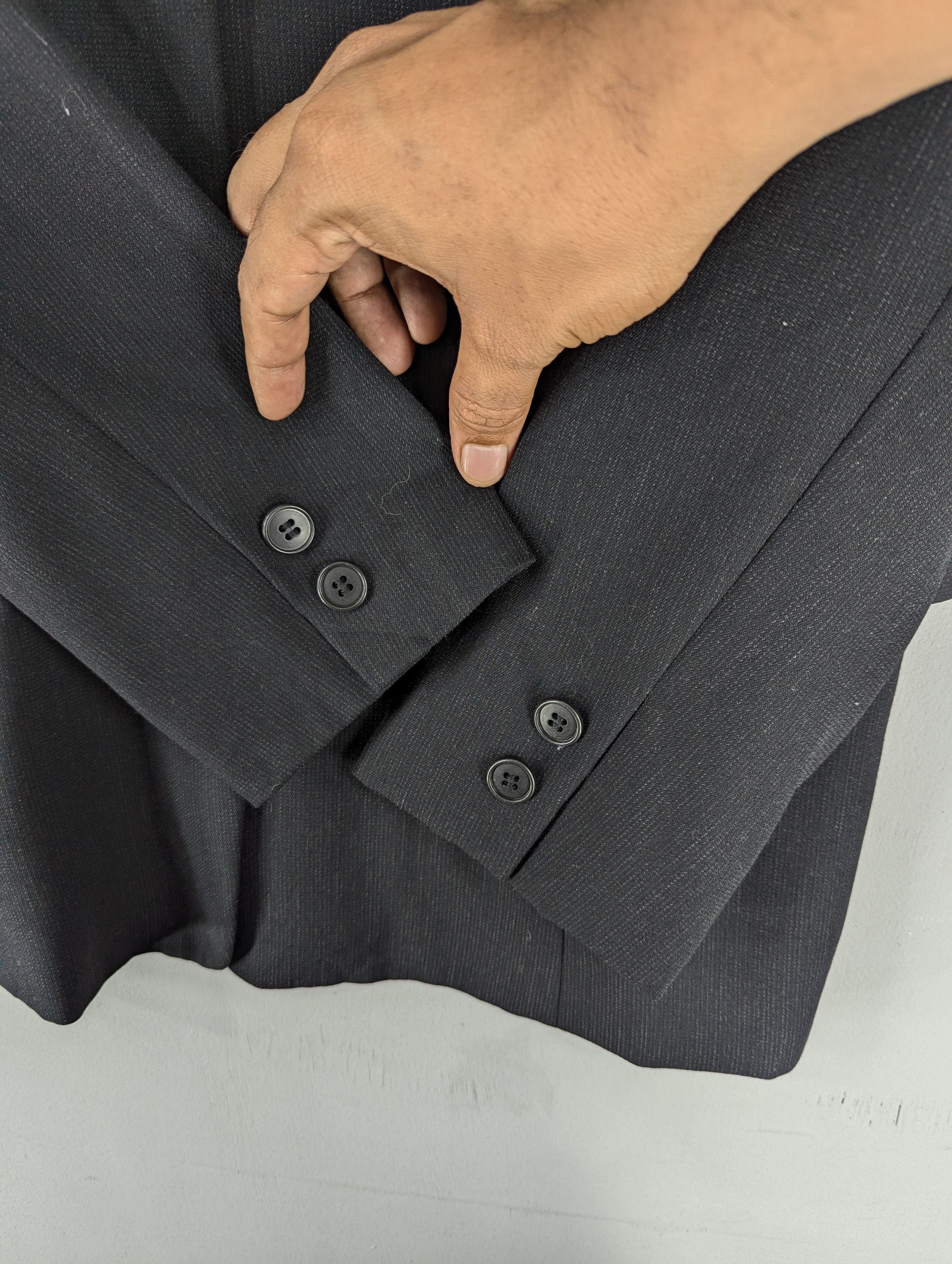 Japanese Brand Vintage Peyton Place Mohair Button Ups Blazer Style Jacket Size M / US 6-8 / IT 42-44 - 7 Thumbnail