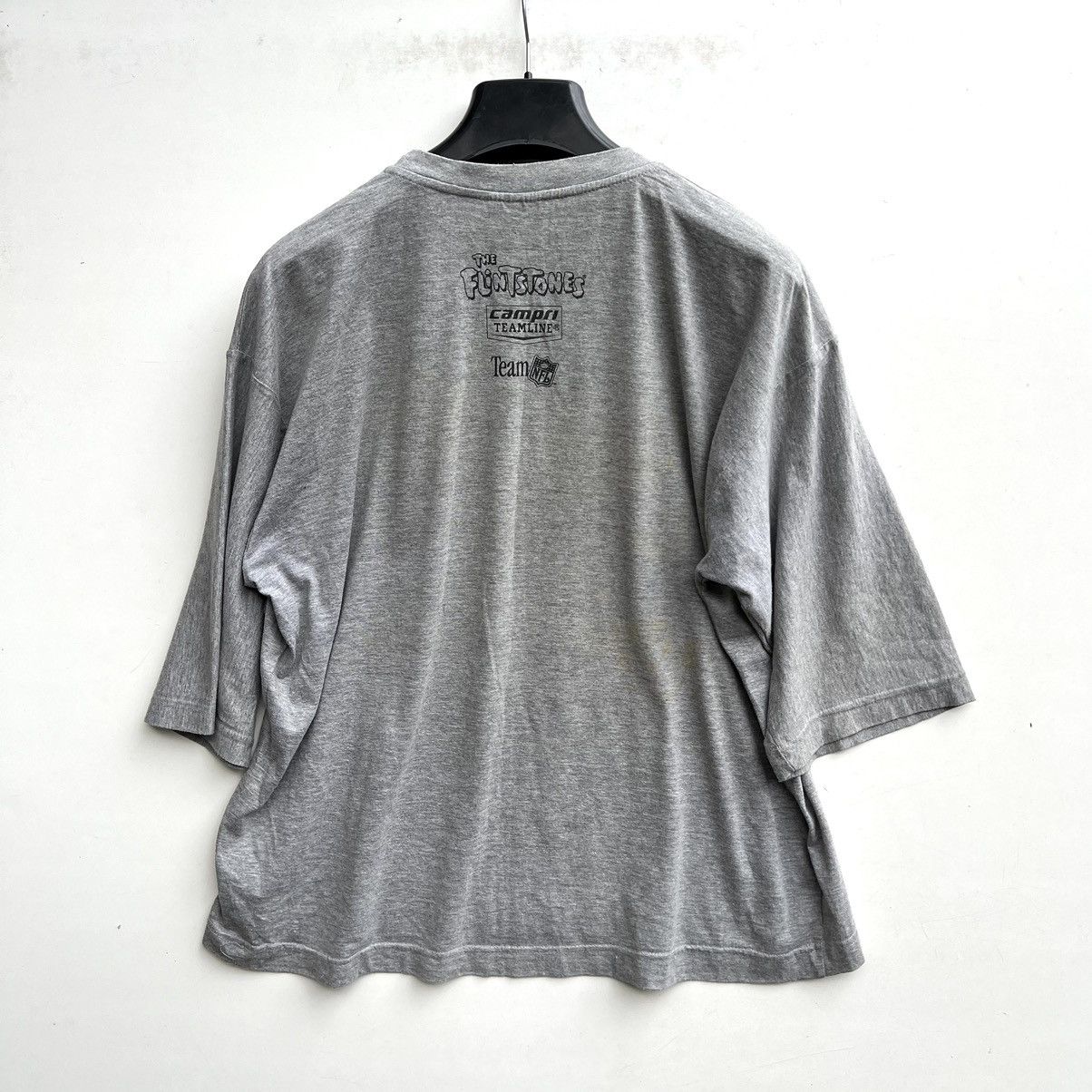 NFL × Vintage 1994 RAIDERS FLINTSTONES RARE ARCHIVE BOXY FIT TEE Size US XL / EU 56 / 4 - 10 Thumbnail