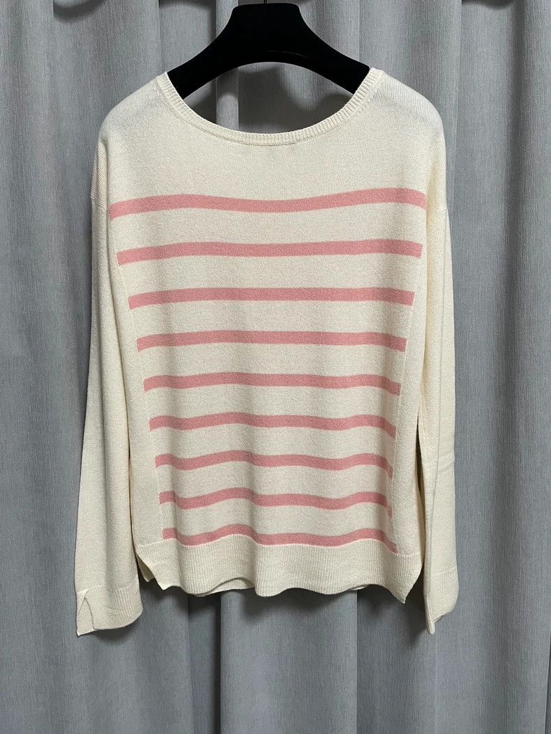 Loro Piana Loro piana Cream powder thinning cashmere sweater 2506-Next Size XS / US 0-2 / IT 36-38 - 3 Thumbnail