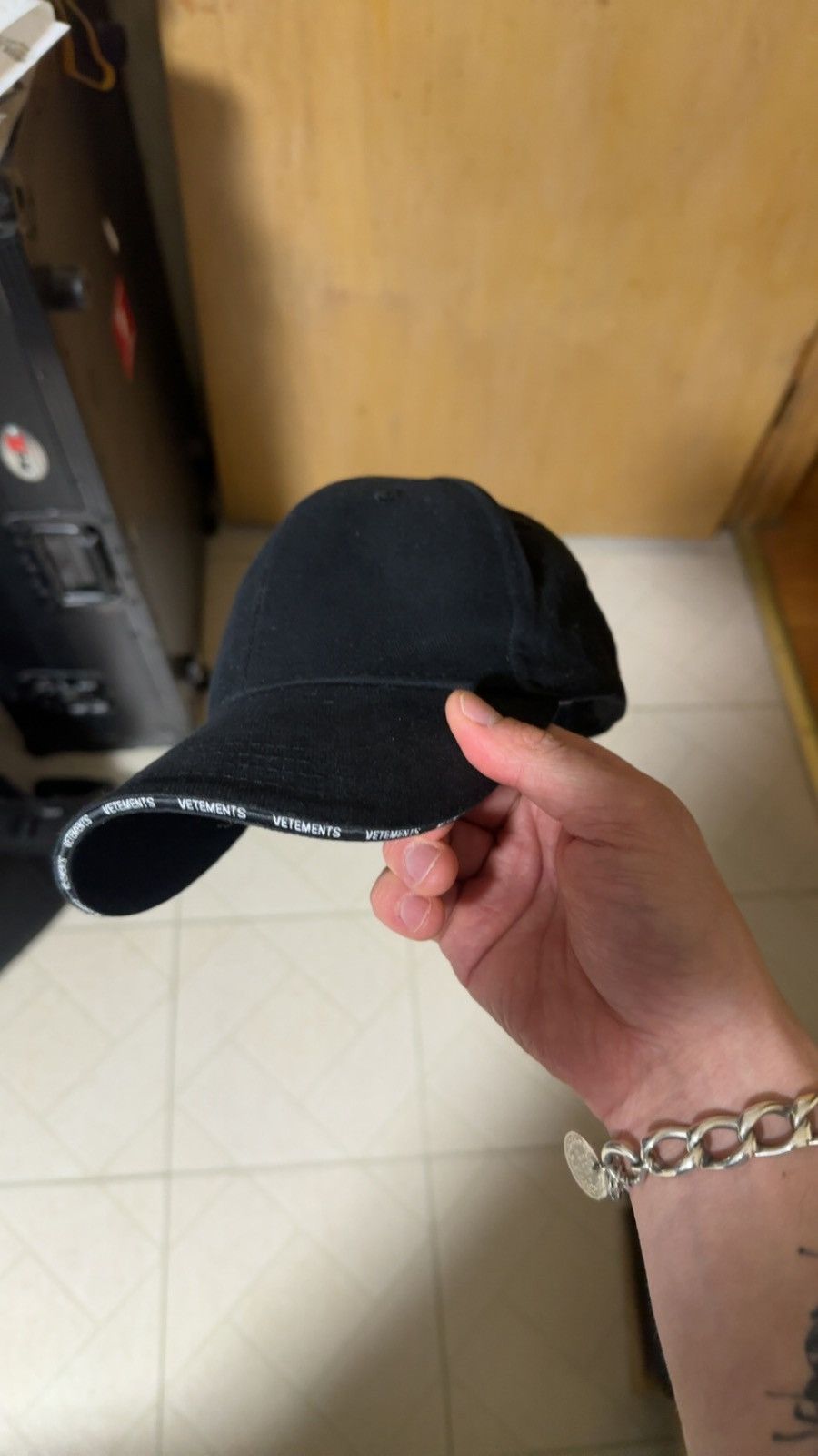 Vetements Vetements black cap Size ONE SIZE - 2 Thumbnail