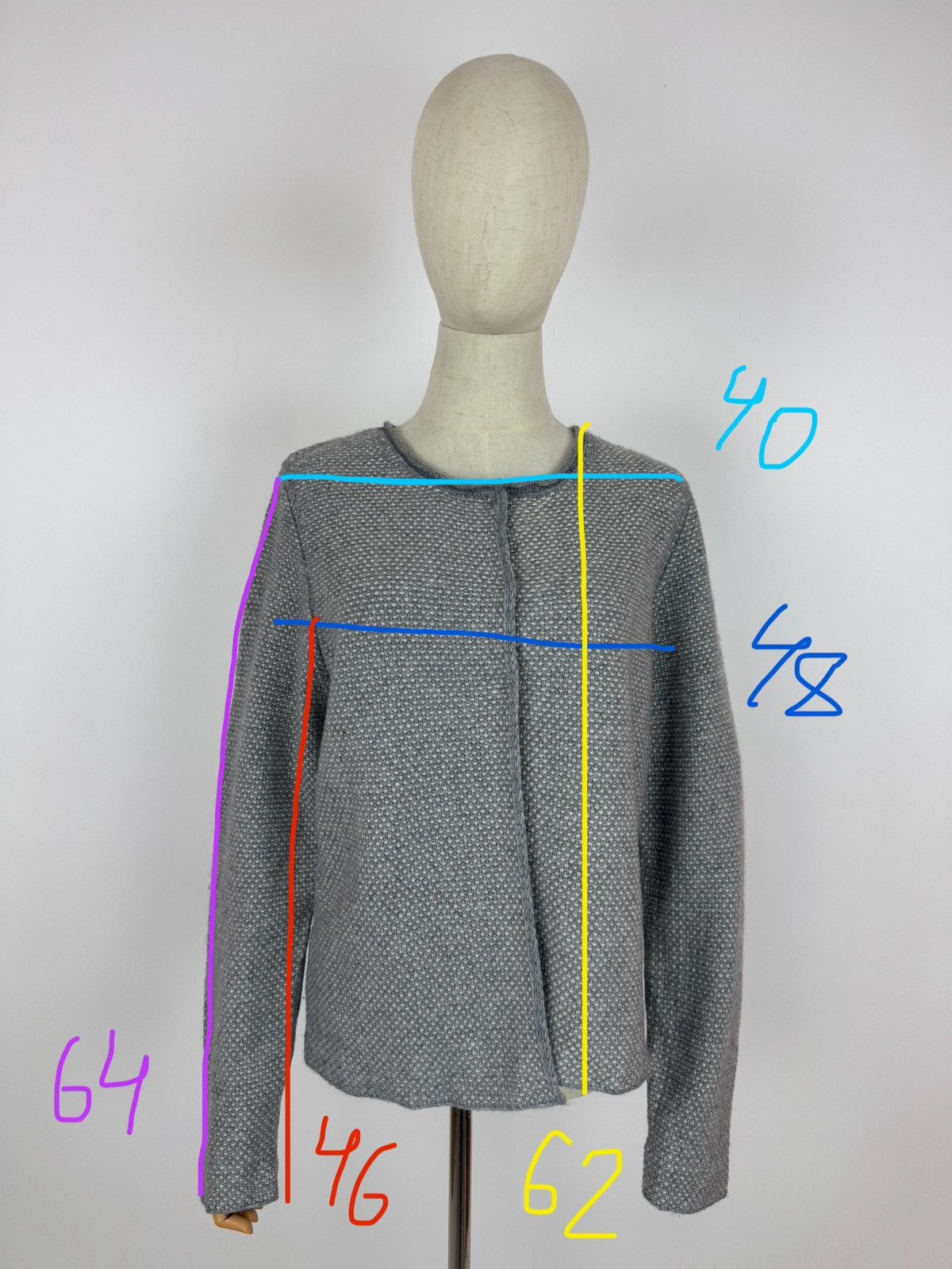 Other Nice Connection Wool / Cashmere Cardigan Womens size 42 Size M / US 6-8 / IT 42-44 - 9 Thumbnail