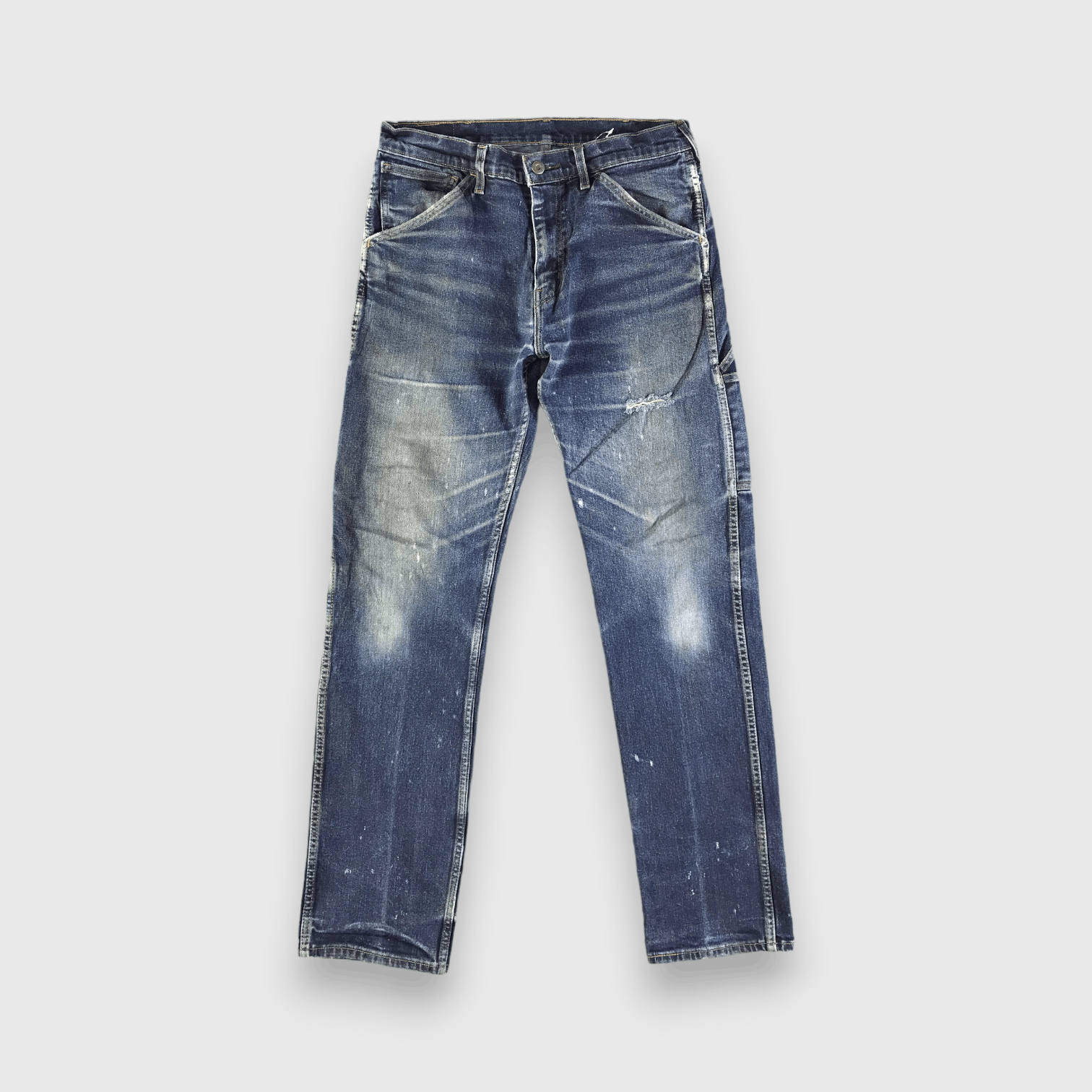 Levi's Vintage Blue Wash Levis 505 Jeans-J4289 Size US 32 / EU 48 - 1 Thumbnail