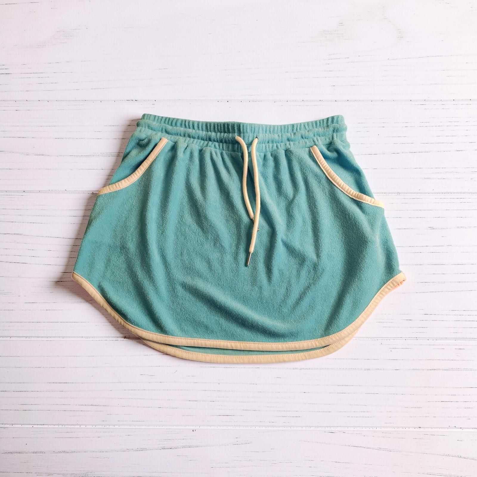 Other No Boundaries Knit Piped Skirt Light Blue Size 7/9 New with Size 30" / US 8 / IT 44 - 3 Thumbnail