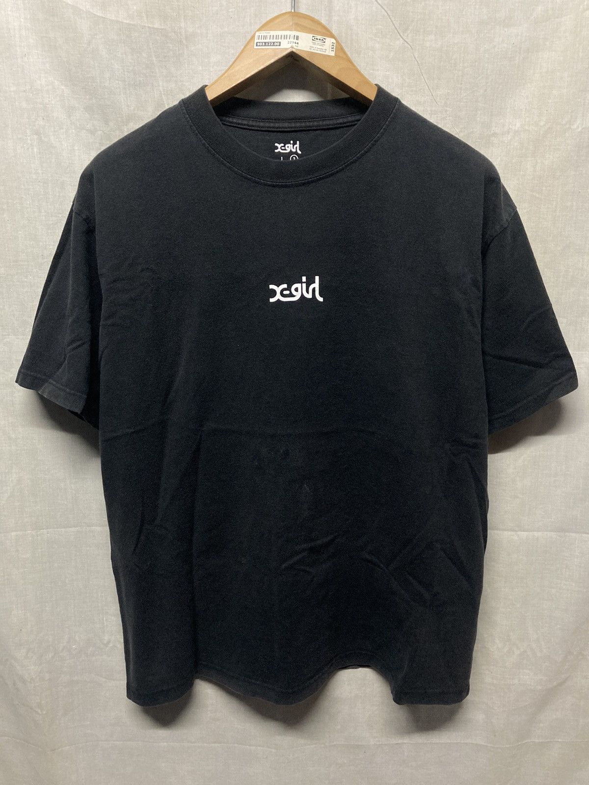 Vintage X-Girl Small Logo Oversized Tee Size US M / EU 48-50 / 2 - 2 Thumbnail