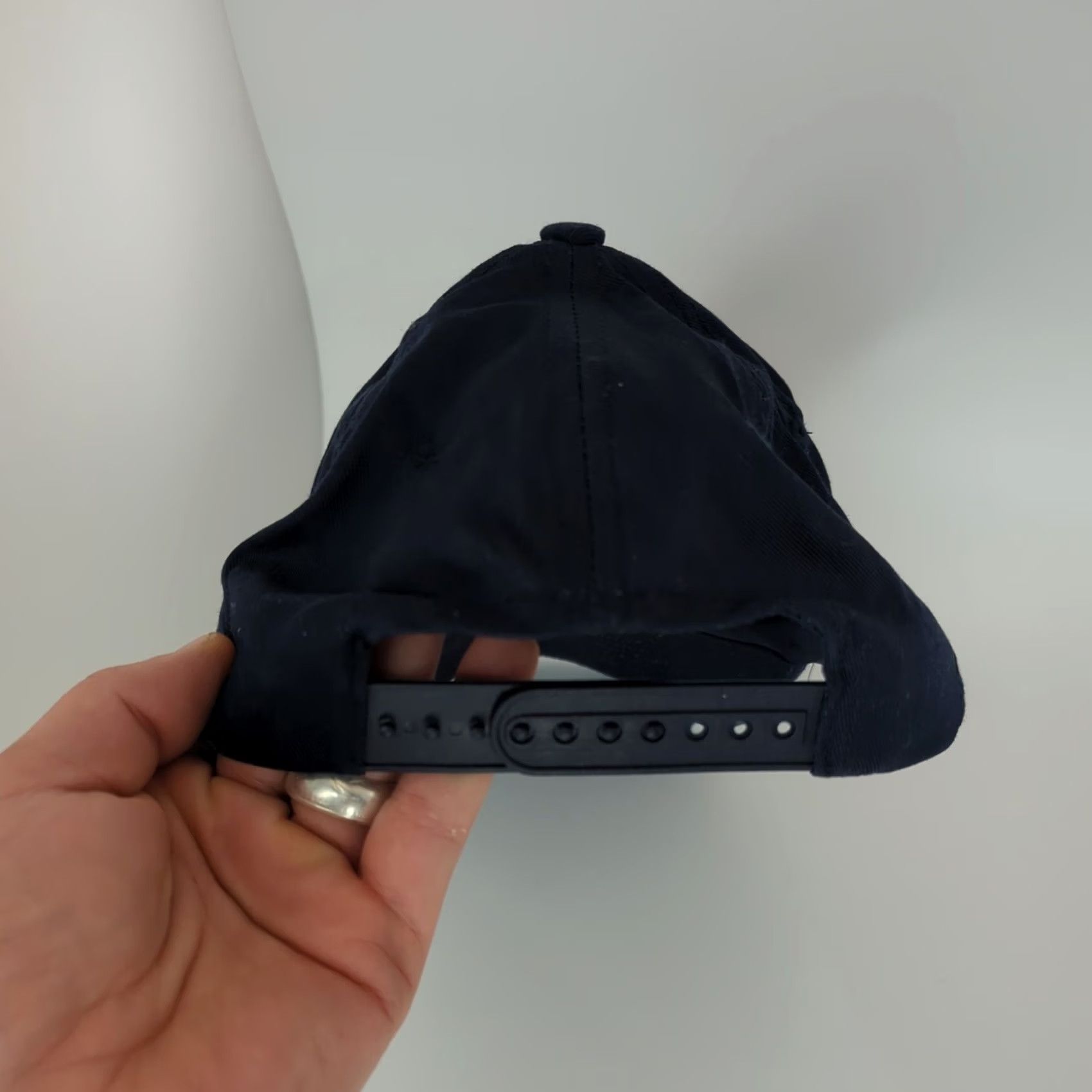 Vintage Premium Alaska Hat Flag Cap Navy Blue Snapback Adjustable Baseball Cap Men Fox? Size ONE SIZE - 4 Thumbnail