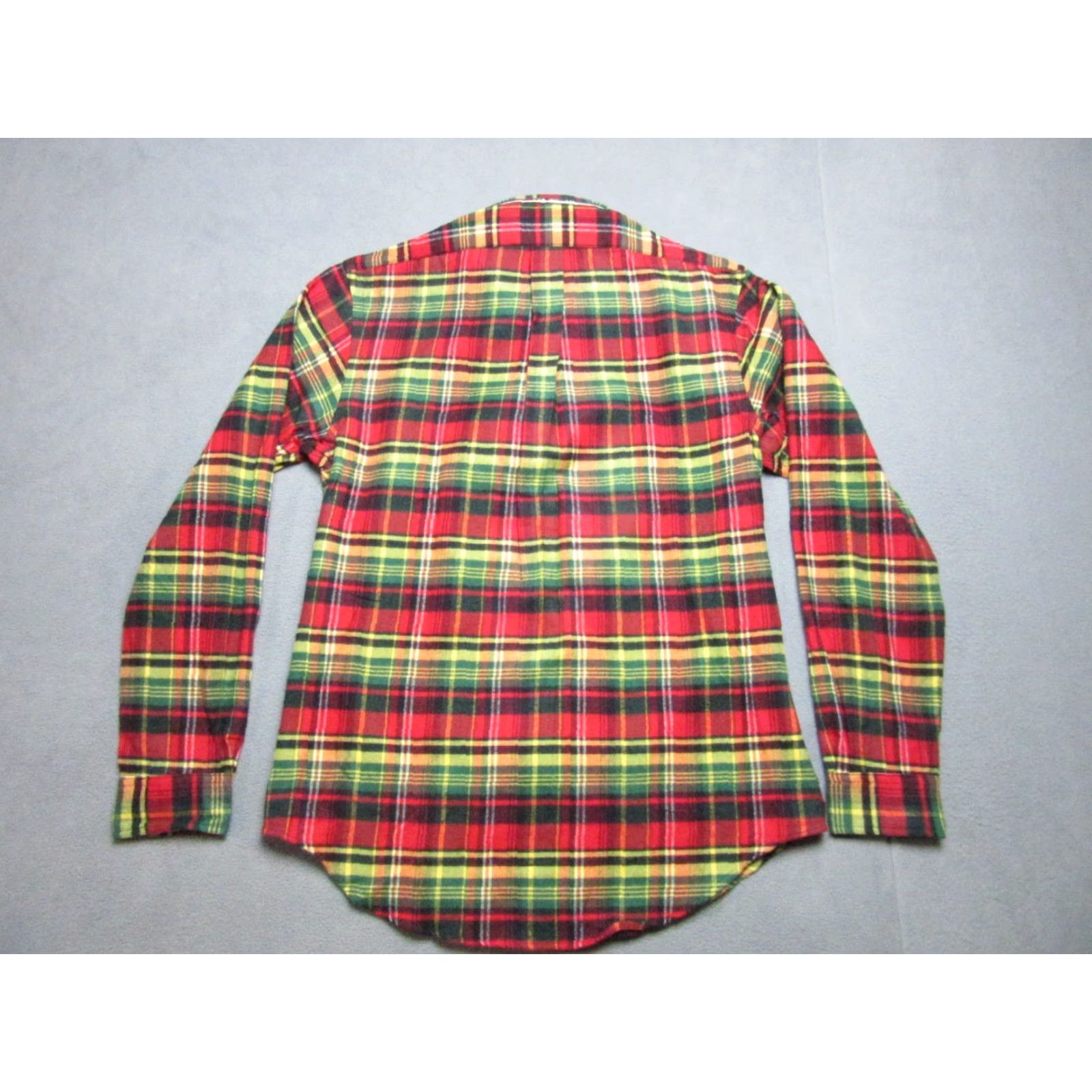 Ralph Lauren Ralph Lauren Shirt Mens Medium Red Yellow Plaid Flannel Pocket Button Down New Size US M / EU 48-50 / 2 - 6 Thumbnail