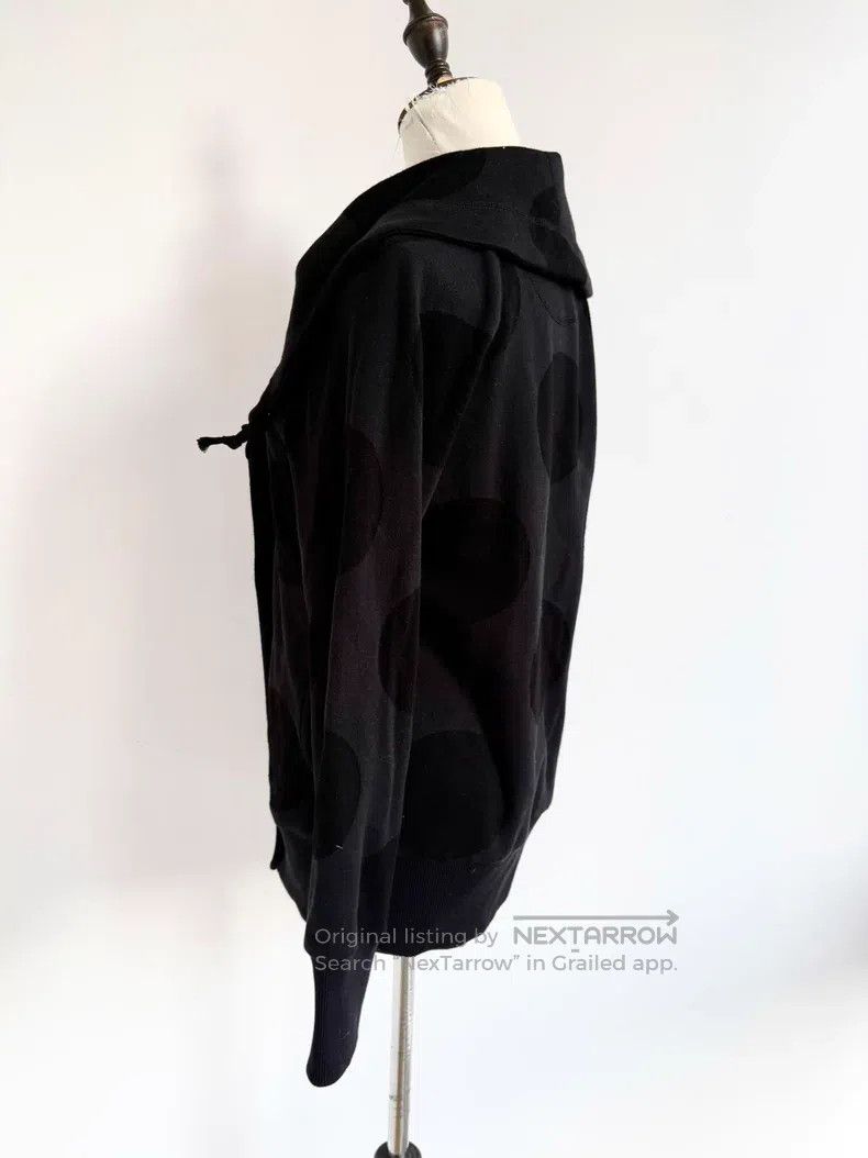 Vivienne Westwood Vivienne Westwood Black Gray Polka Dot Big Lapel Sweatshir Size M / US 6-8 / IT 42-44 - 4 Thumbnail