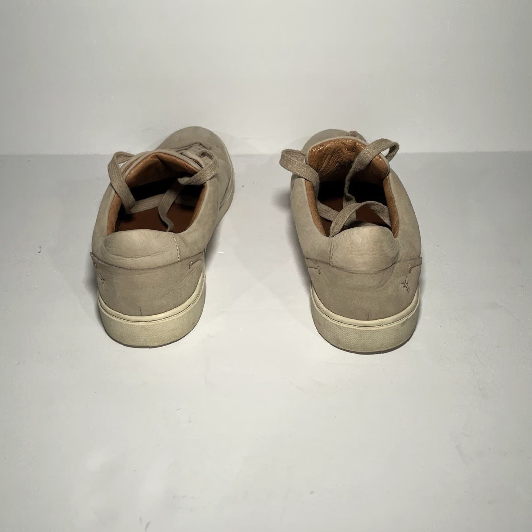 Frye Frye Sneakers Suede Brown Women 11 Low Top Lace Up 3471182-TPE Shoes Shoe Sneaker Athletic Casual Size US 11 / IT 41 - 4 Thumbnail