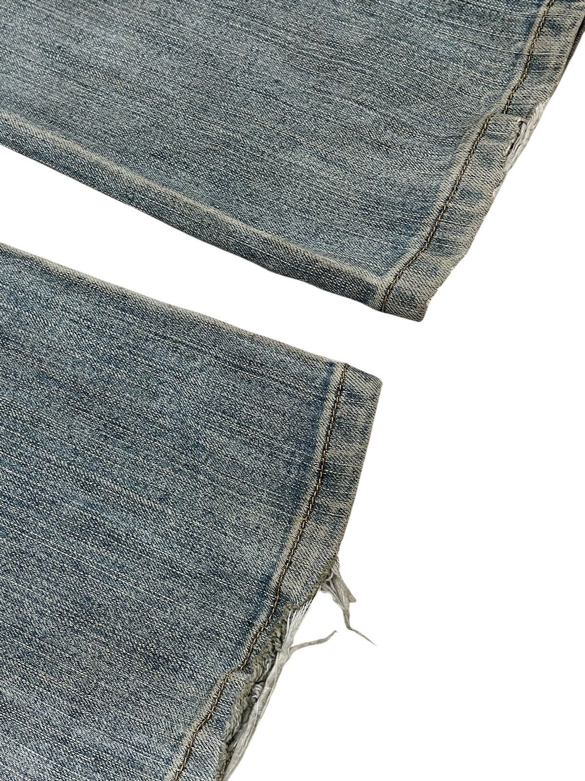 JNCO × Southpole Southpole Embroidery Flare Muddy Rusty Y2K Denim Size US 29 - 16 Thumbnail