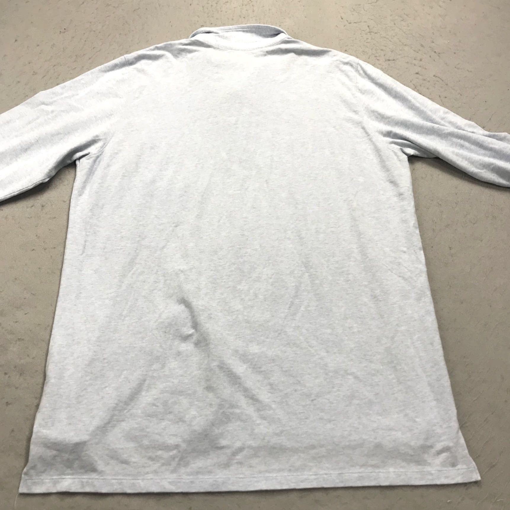 Vintage B. Draddy Polo Shirt Mens XL Blue Cotton Blend Long Sleeve Golf Shirt Size US XL / EU 56 / 4 - 7 Thumbnail