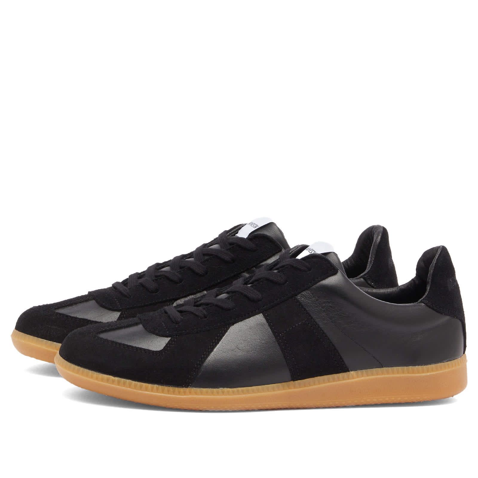 Novesta Novesta GAT Leather Court Sneaker Black US 9 EU 42 Size US 9 / EU 42 - 1 Thumbnail