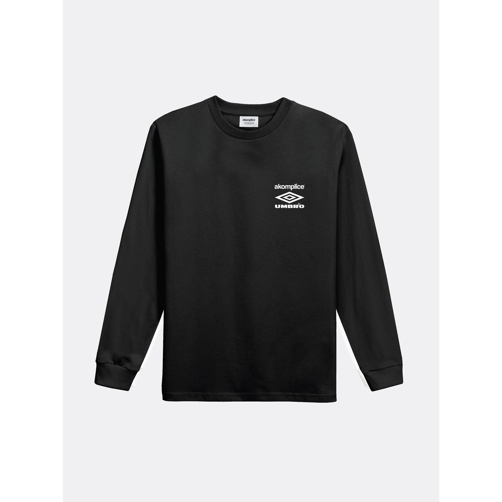 Akomplice New - Black - Medium - AK + Umbro - World Peace LS Tee Size US M / EU 48-50 / 2 - 1 Thumbnail